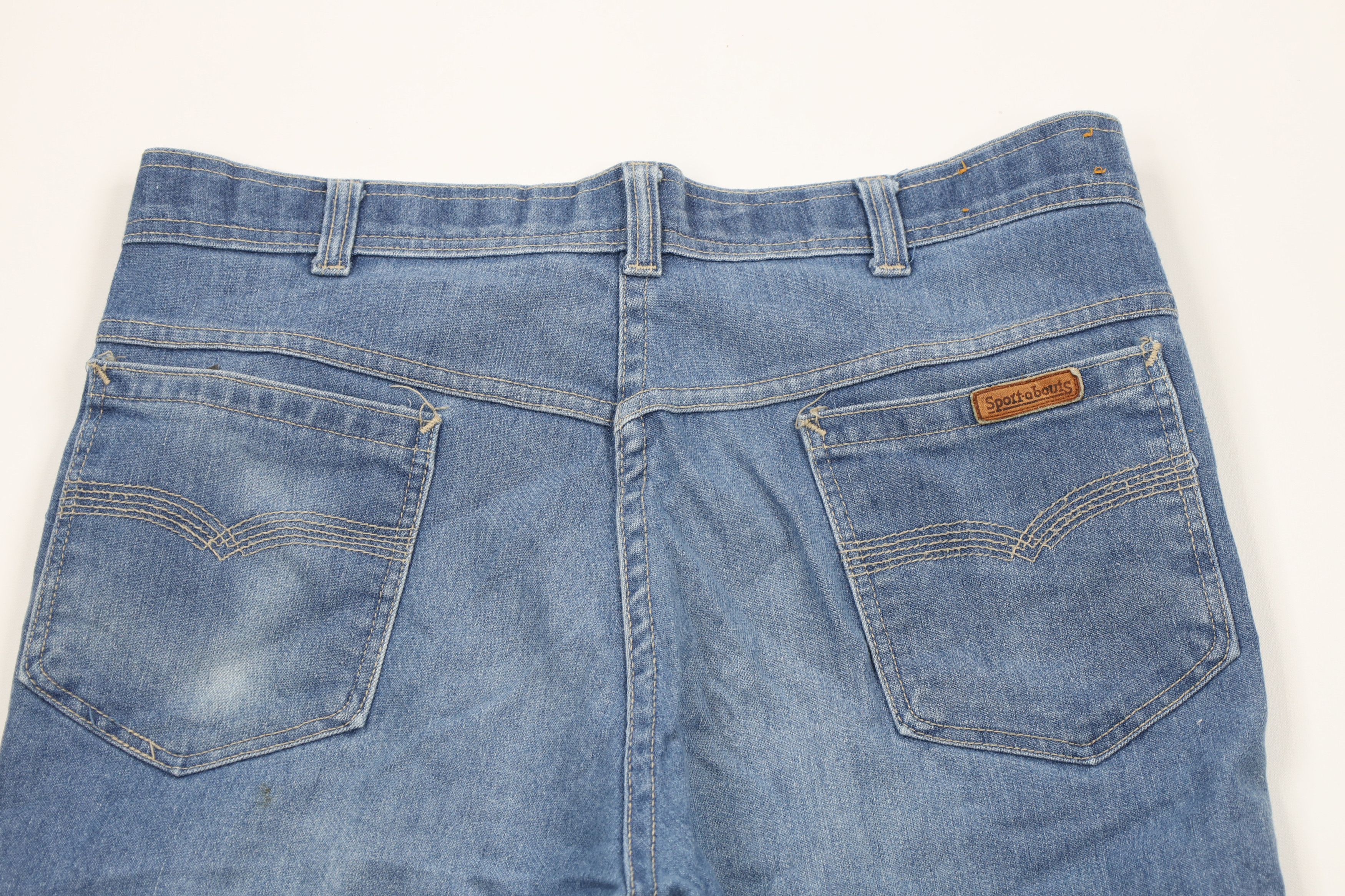 Vintage Vintage 70s Streetwear Wide Leg Bell Bottoms Jeans USA Size US 34 / EU 50 - 10 Thumbnail