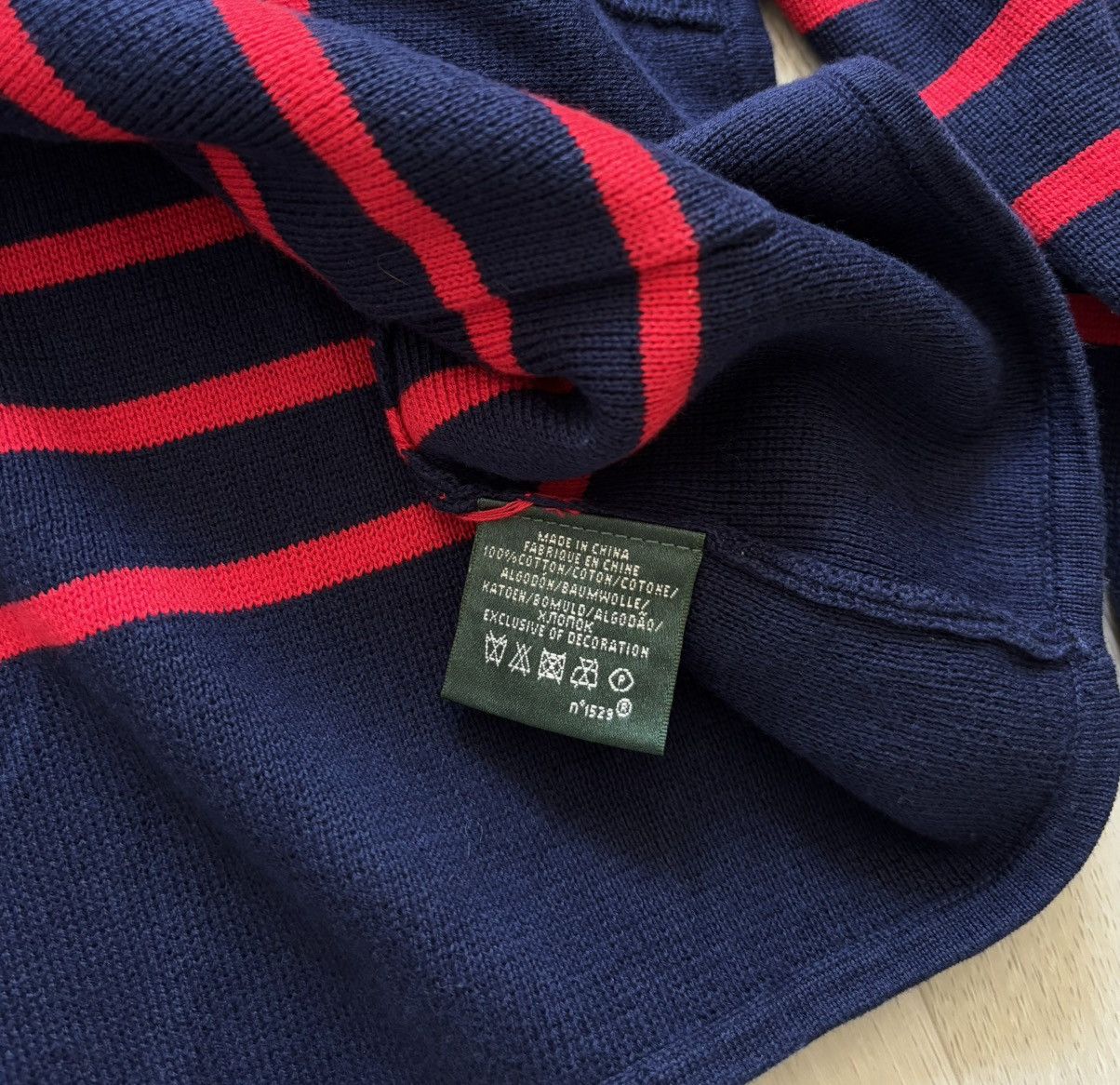 Polo Ralph Lauren Polo Ralph Lauren Striped Cardigan Cotton RRL Size US M / EU 48-50 / 2 - 4 Thumbnail