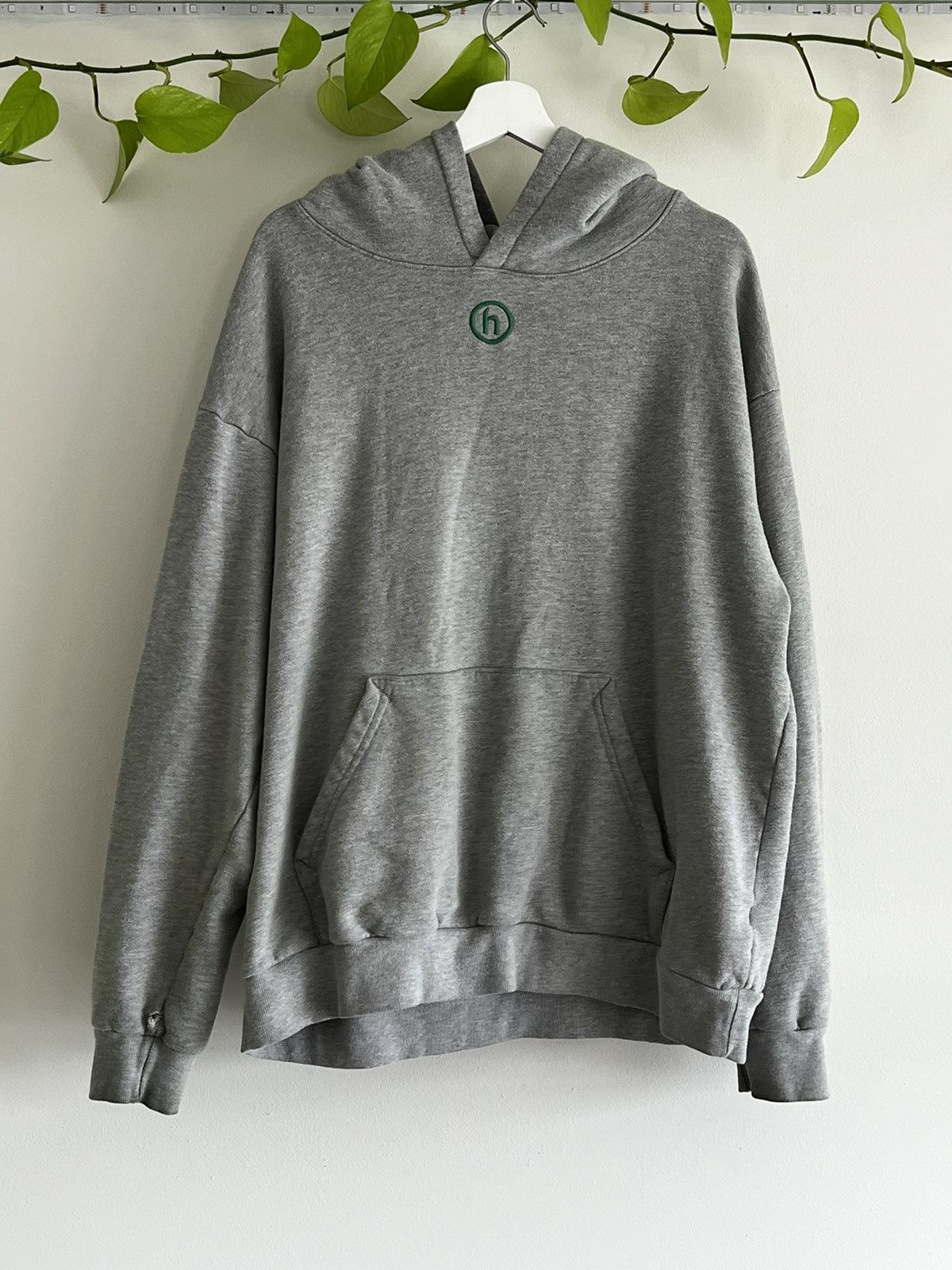 image of Hidden Ny Mini Logo Hoodie in Grey, Men's (Size XL)