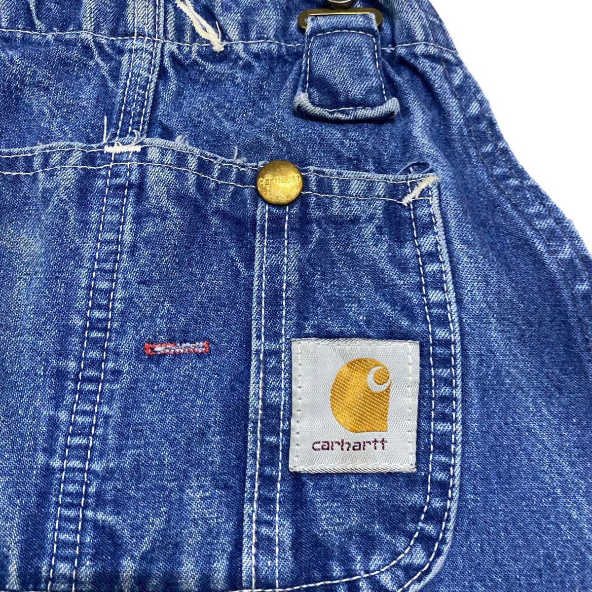 Vintage 90s Carhartt Overall Denim