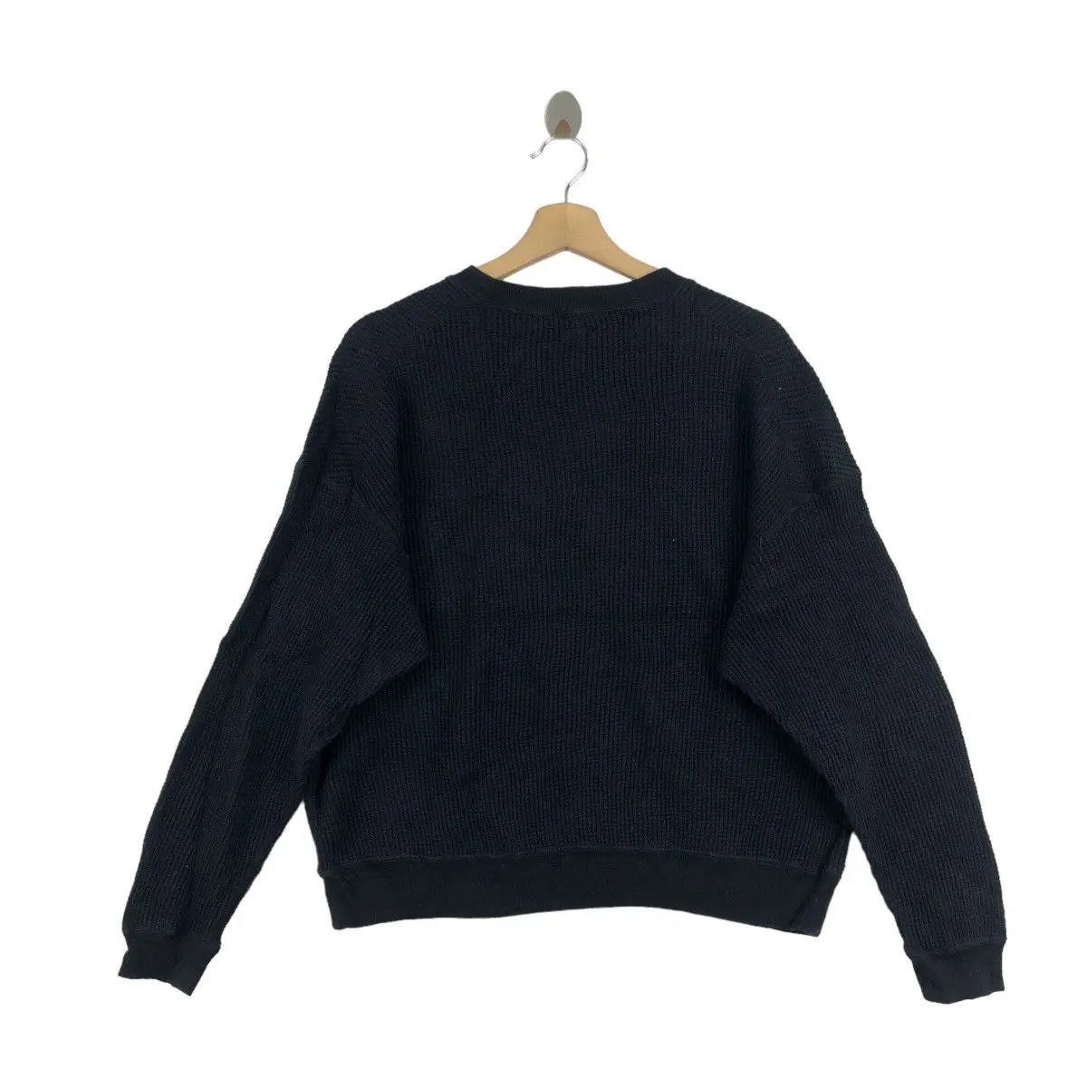 Sanca Vtg SANCA Made In JAPAN Pure Nature Indigo Knitwear Sweater Size XL / US 12-14 / IT 48-50 - 2 Thumbnail