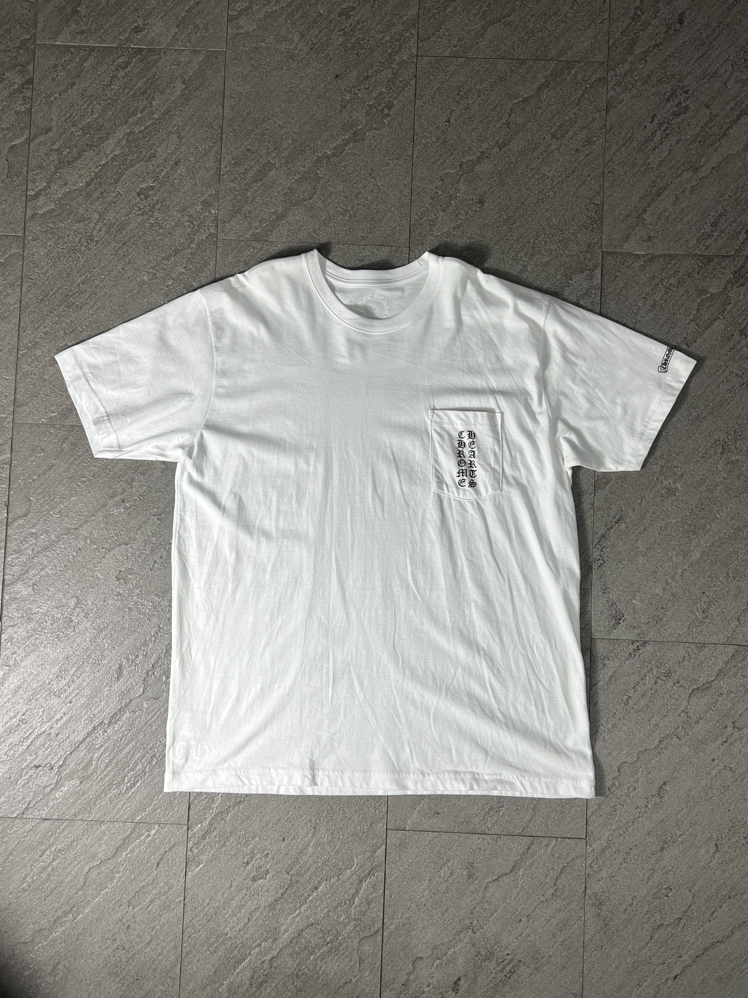 Chrome Hearts Chrome Hearts Osaka Pocket Tee White Size XXL Size US XXL / EU 58 / 5 - 2 Thumbnail