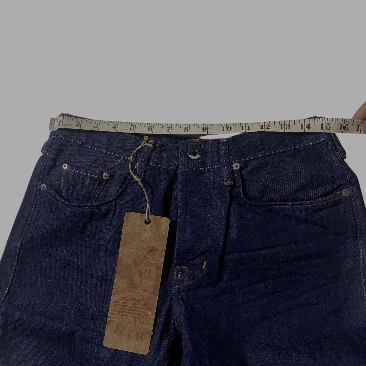 Polo Ralph Lauren 🔥DEADSTOCK🔥 Polo Jeans Co. Ralph Lauren Raw Denim Jeans 15oz Size US 30 / EU 46 - 19 Thumbnail