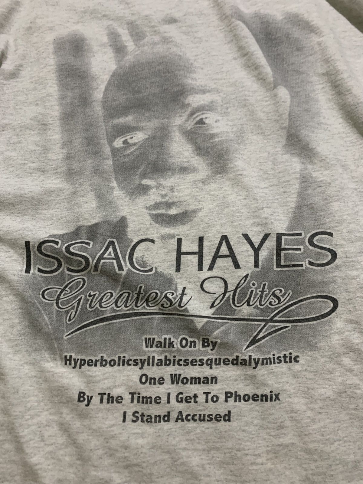 Rap Tees Vintage 2000s Isaac Hayes Greatest Hits Tee Size US L / EU 52-54 / 3 - 5 Thumbnail