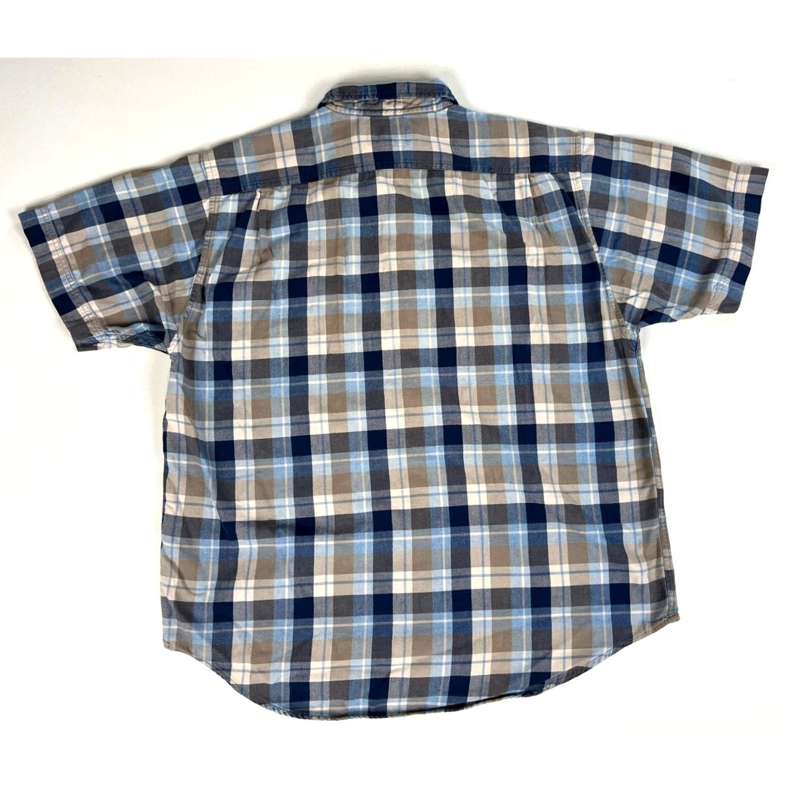 Abercrombie & Fitch Abercrombie & Fitch Shirt Men’s Vintage Plaid Short Sleeve Button-Up Sz M Size US M / EU 48-50 / 2 - 2 Thumbnail