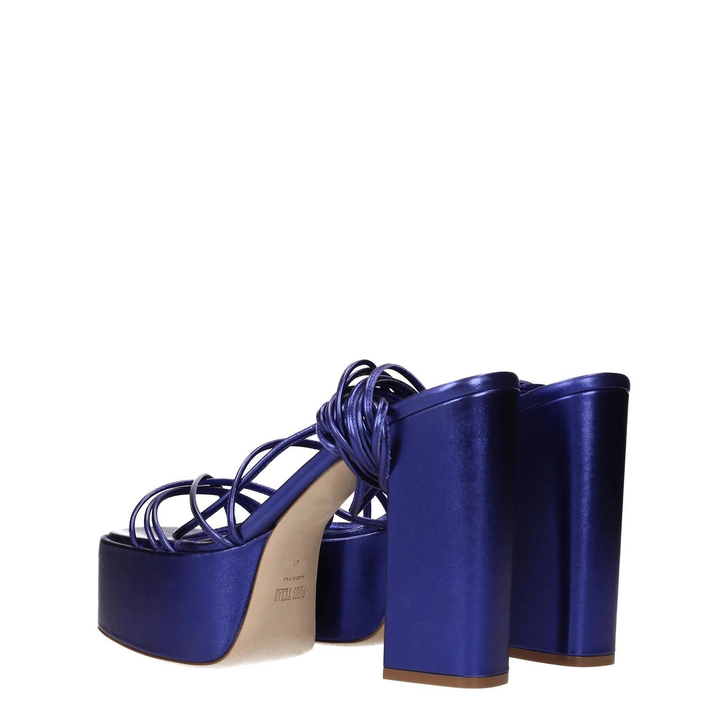 Paris Texas ob1o1e1124 Leather Sandals in Violet Size US 10 / IT 40 - 4 Thumbnail
