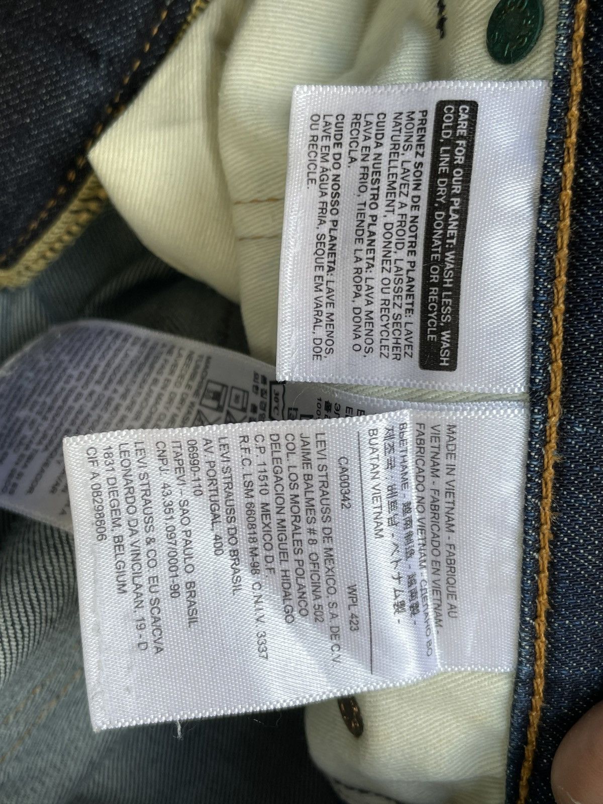 Levi's Levis 511 Single R Denim Size US 32 / EU 48 - 15 Thumbnail