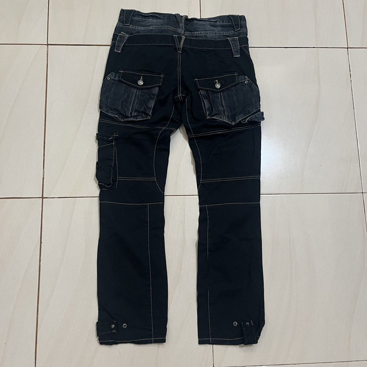 PPFM PPFM Double Waist Cargo Multipocket Long Pants Japan Made Size US 33 - 8 Thumbnail
