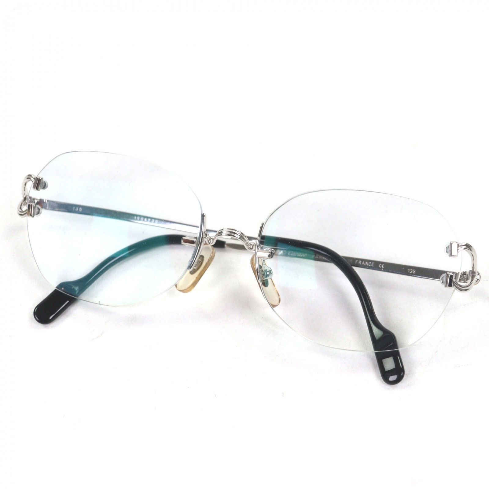 Cartier Cartier Cartier Trinity Decor Glasses Precious Metal Glasses DUTY FREE for USA Size ONE SIZE - 1 Thumbnail