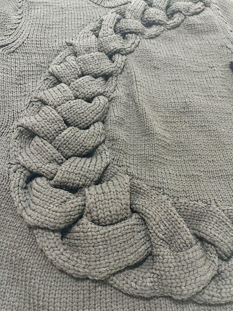 Comme des Garcons × Comme des Garcons Homme Plus comme des garcons homme plus braid cable knitL-N009 Size US M / EU 48-50 / 2 - 4 Thumbnail