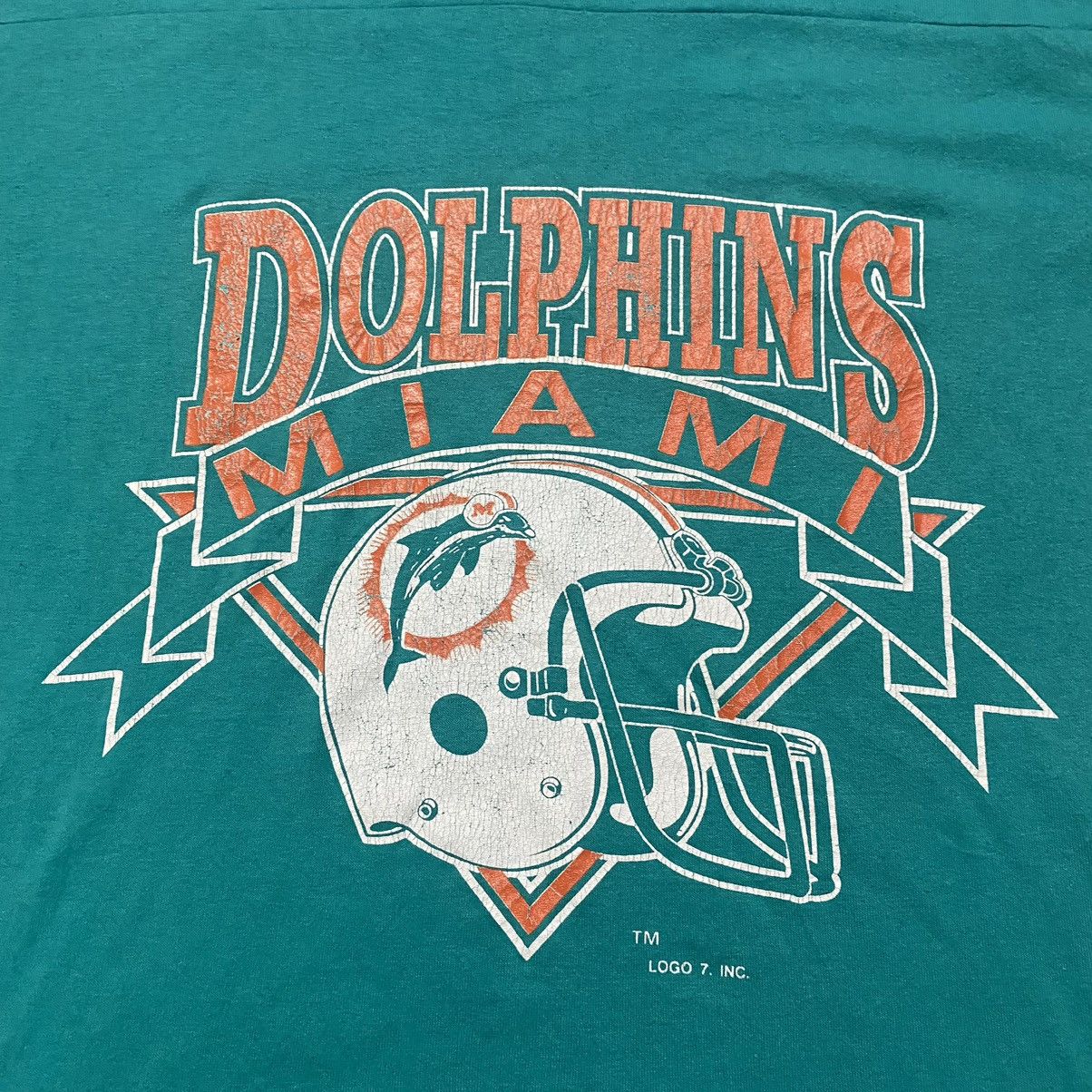 Vintage Vintage 90s Miami Dolphins Shirt Size US M / EU 48-50 / 2 - 7 Thumbnail
