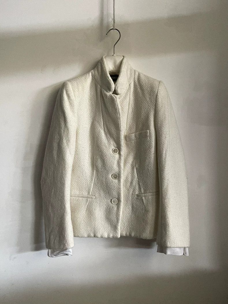 Ann Demeulemeester Ann Demeulemeester tweed suit with lace sleeves for girls-2 Size US S / EU 44-46 / 1 - 3 Thumbnail
