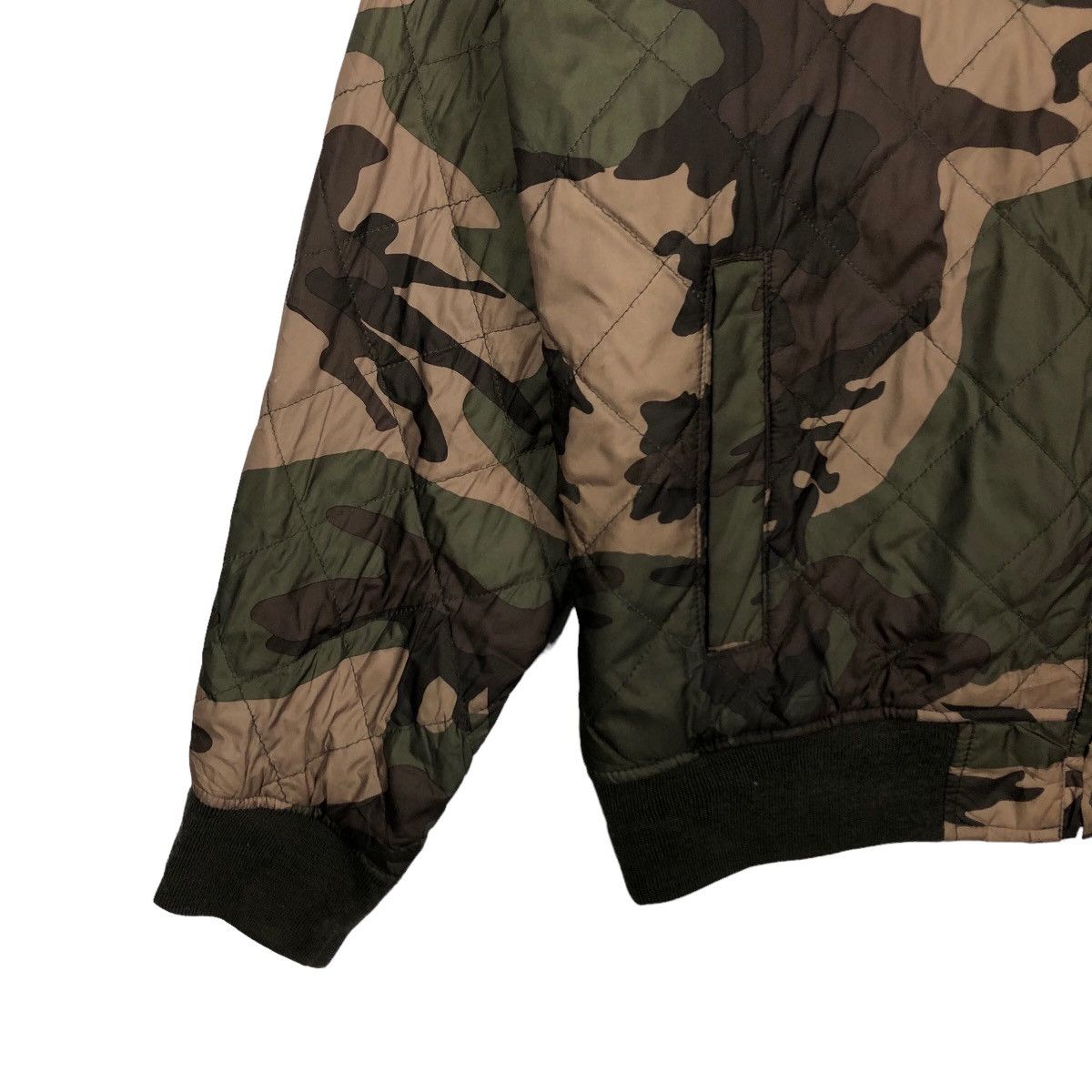 Japanese Brand 🔥90’s Camo Bomber Jacket Old Navy Buzz Ricksons Design Size US S / EU 44-46 / 1 - 4 Thumbnail