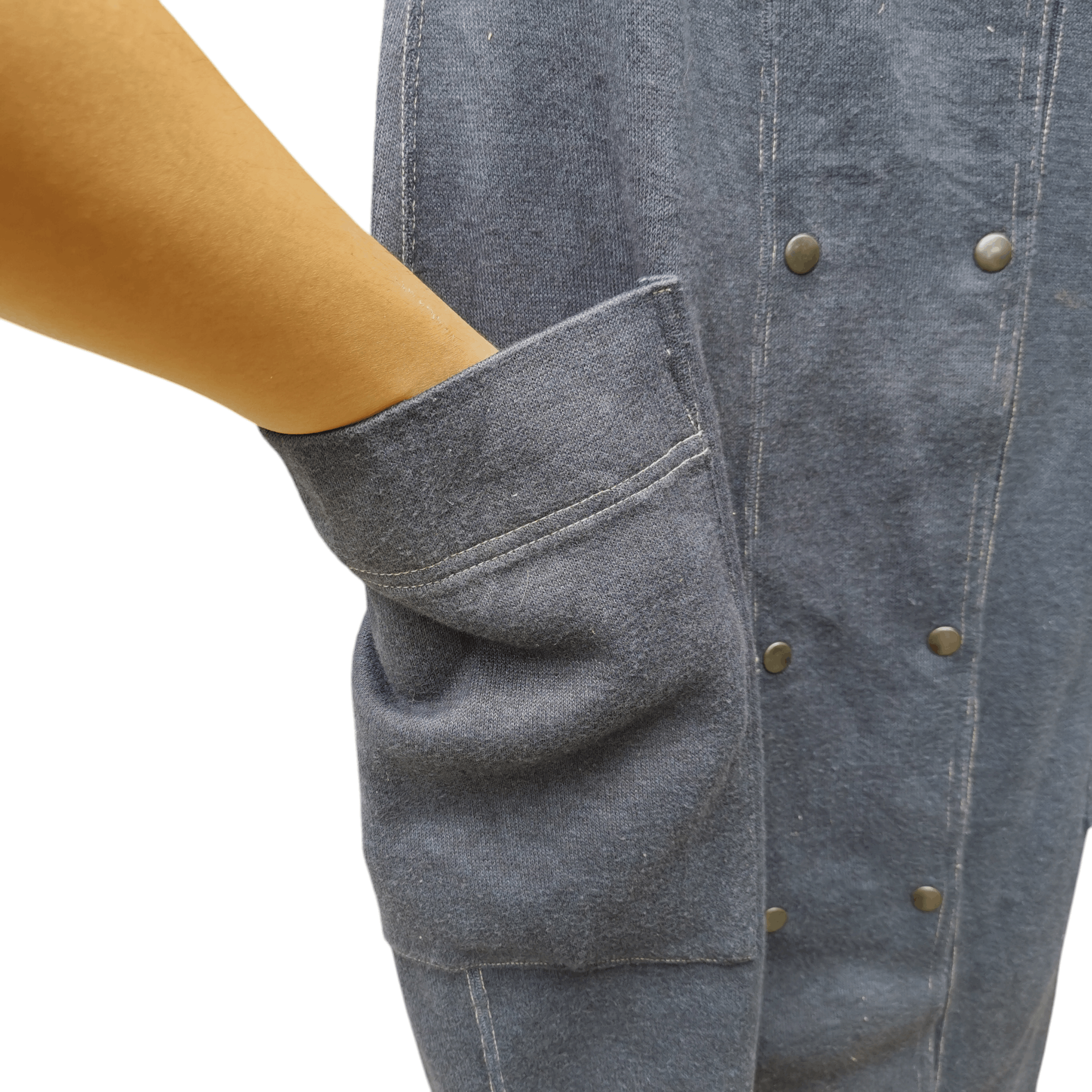 Hiroko Koshino Homme × Japanese Brand Hiroko Koshino Midi Dress Rare Size M / US 6-8 / IT 42-44 - 2 Thumbnail