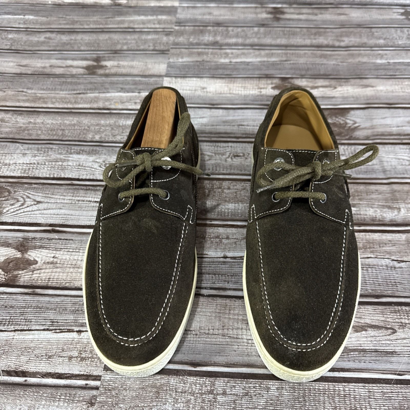 John Lobb JOHN LOBB Suede PIER BOAT Shoes Size 6 UK 7 US 40 EU Color G Size US 7 / EU 40 - 3 Thumbnail