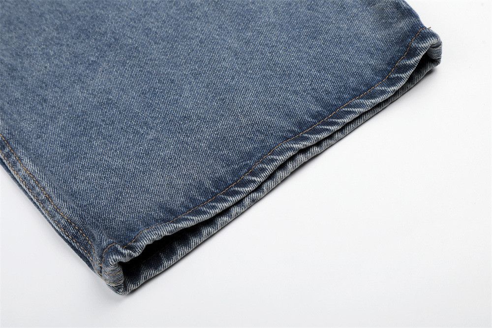 Vintage Retro Punk Washed & Distressed Loose-Fit "Scimitar" Jeans Size US 32 / EU 48 - 5 Thumbnail