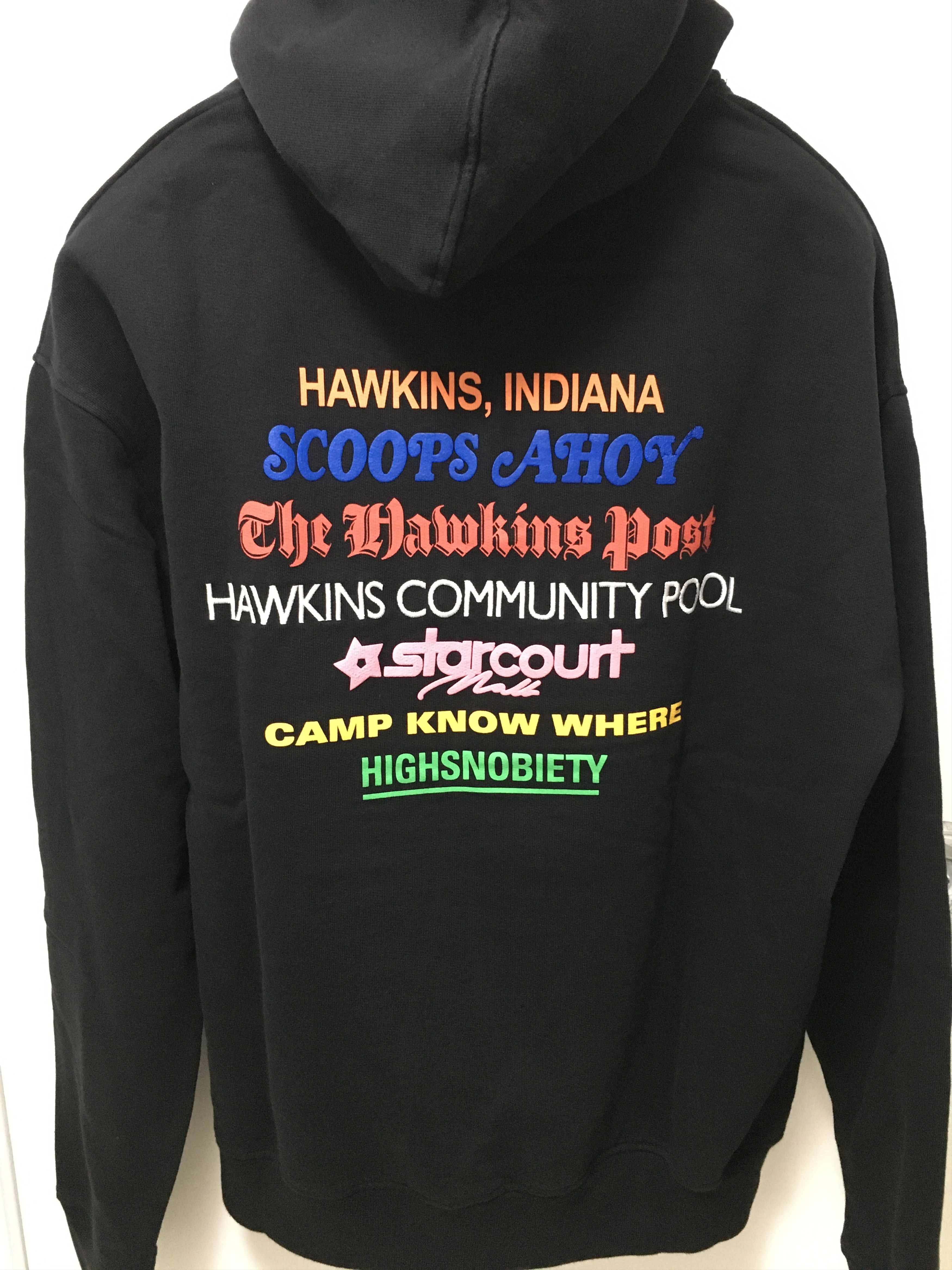 Highsnobiety Highsnobiety x Netflix Stranger Things Location Hoodie Size US S / EU 44-46 / 1 - 9 Thumbnail