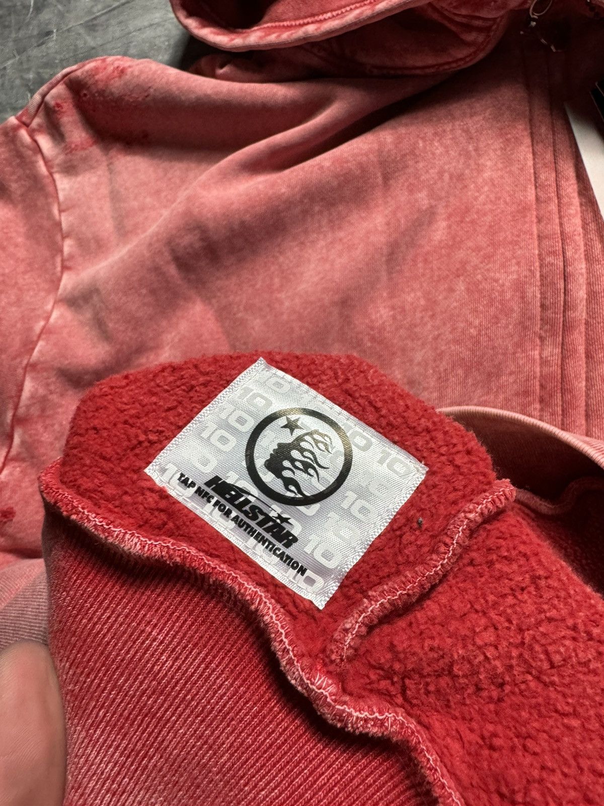 HELLSTAR HELLSTAR Capsule 11 Zip Up Path to Paradise Hoodie in Red Size US XXL / EU 58 / 5 - 13 Thumbnail