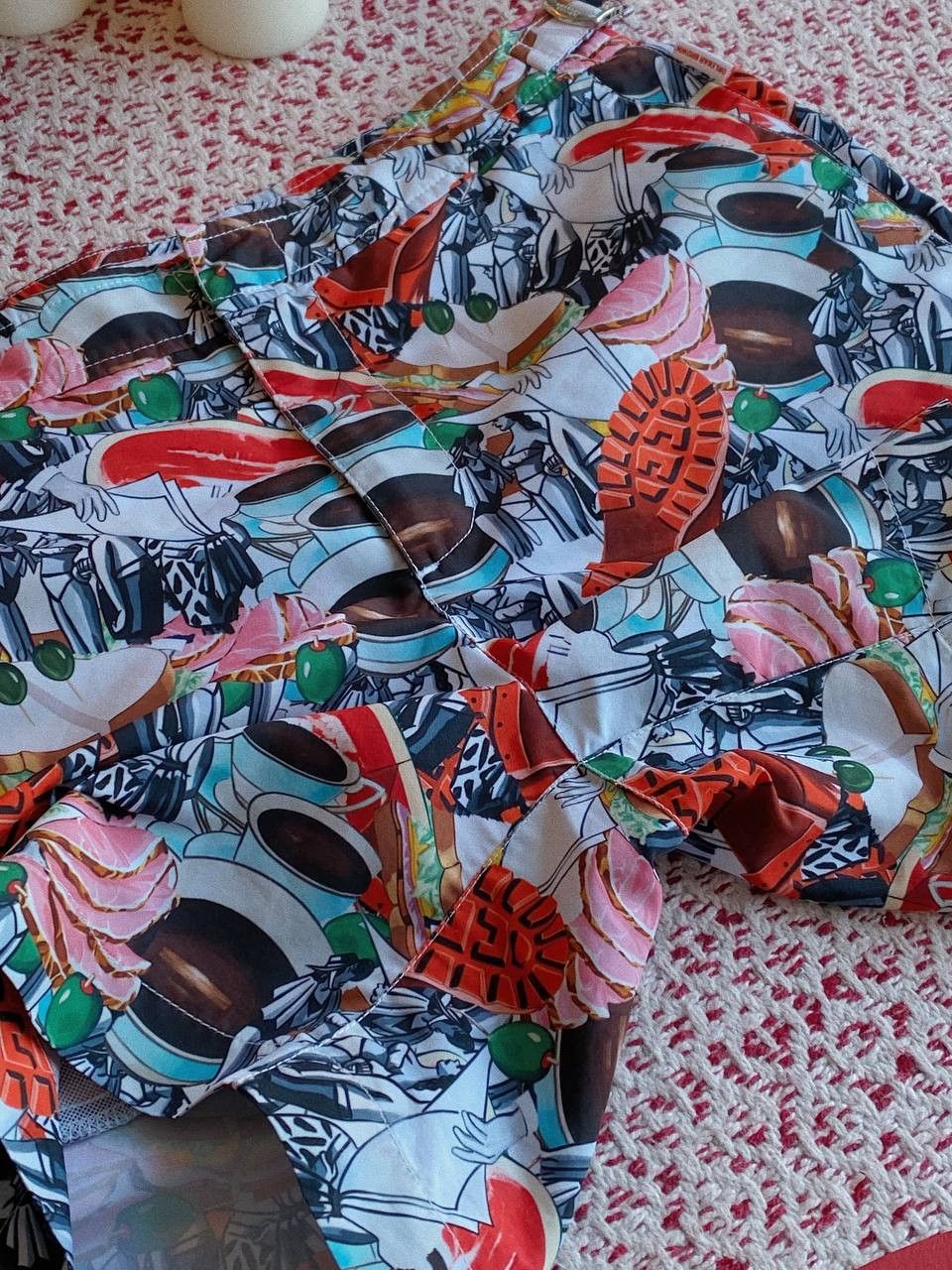 Orlebar Brown Orlebar Brown Bulldog Swim Shorts Colorful Print Size US 31 - 3 Thumbnail