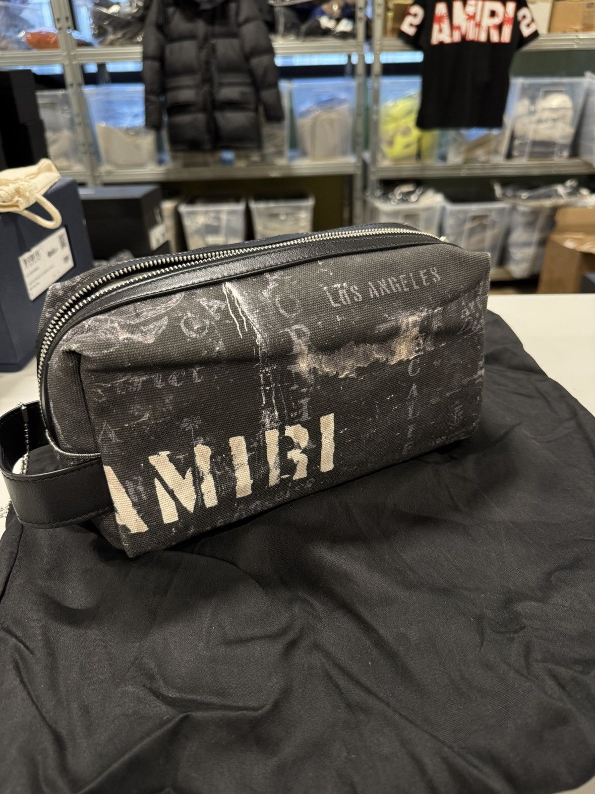 Amiri Amiri Stencil Toiletry Bag NEW 800$ Size ONE SIZE - 5 Thumbnail
