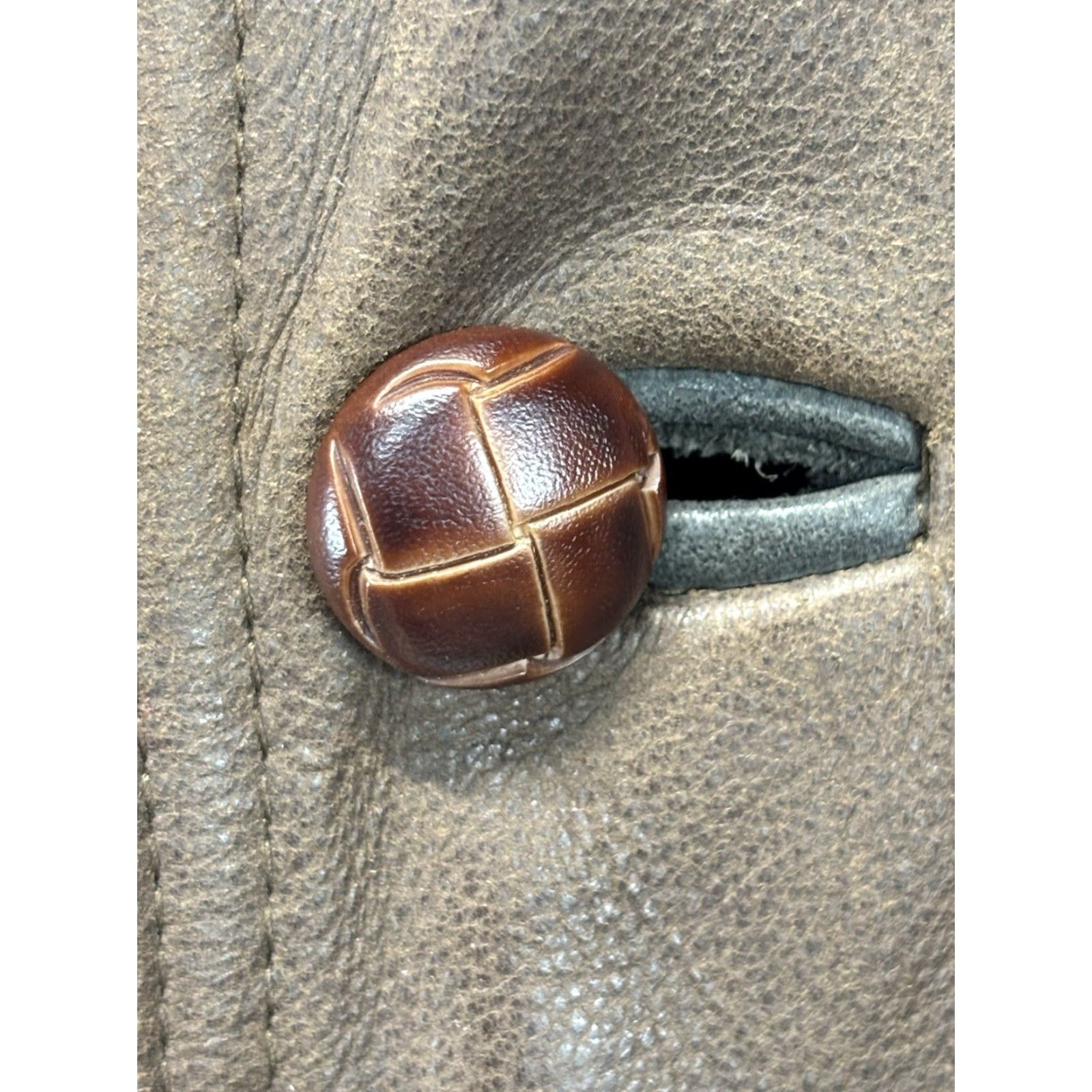 Vintage VINTAGE Maxwear Leather Barn Coat Mens M Brown Flannel Lined HEAVY Contrast Collar Barn/Rancher 90s Mens Size US M / EU 48-50 / 2 - 3 Thumbnail