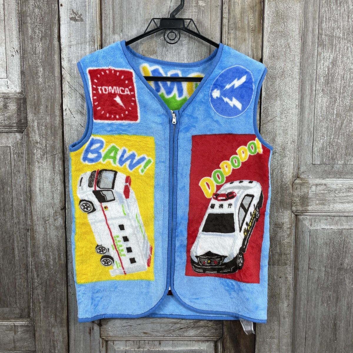 Cartoon Network × Vintage Vintage Tomica Fleece Zipper Vest Size US M / EU 48-50 / 2 - 1 Thumbnail