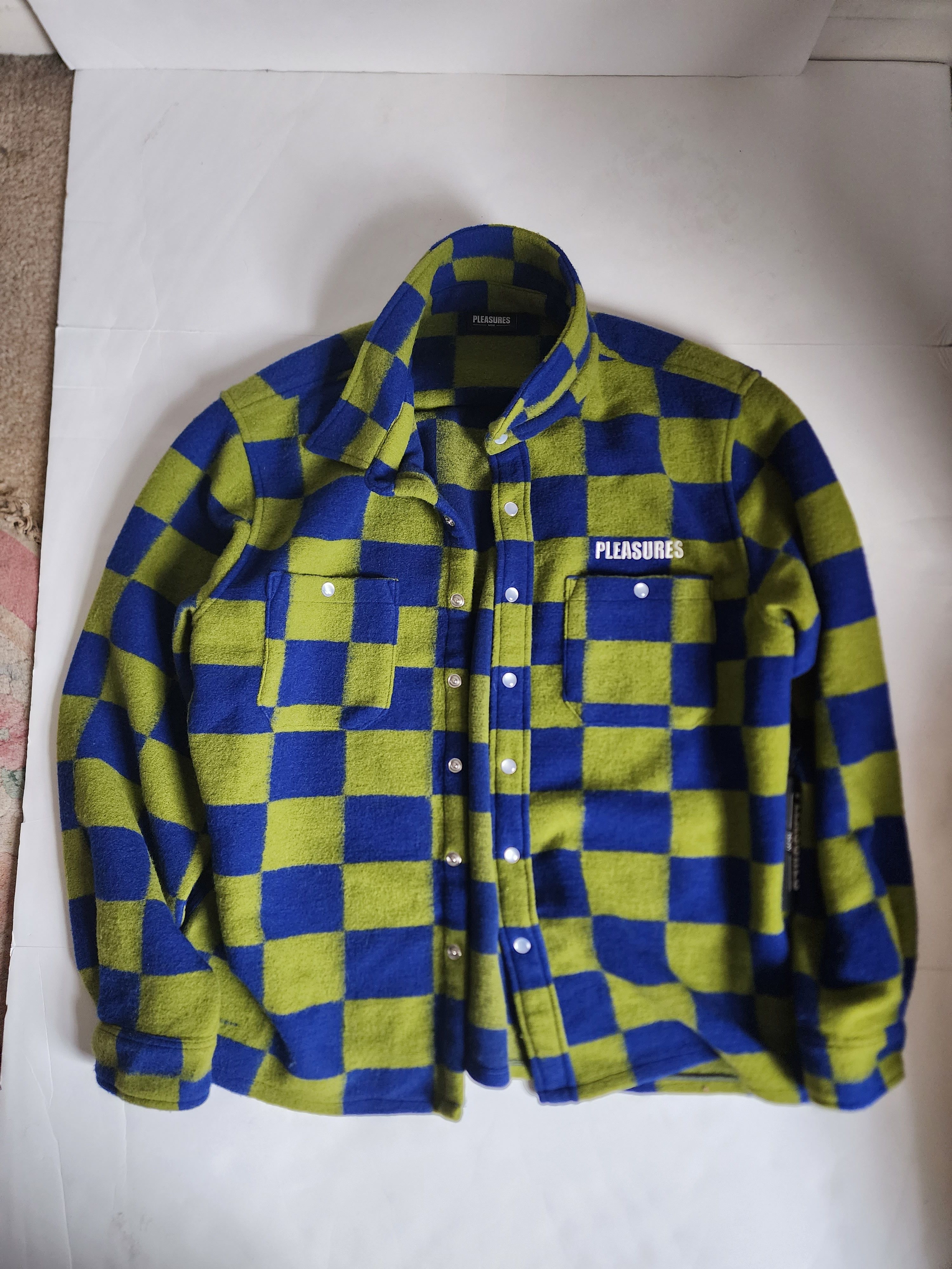 Pleasures LEGUME Longsleeve Overshirt Size US XL / EU 56 / 4 - 13 Thumbnail