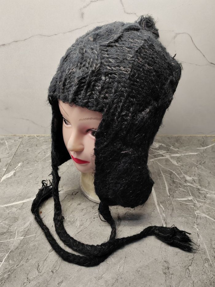 Japanese Brand Vintage Unknown Japanese Knit Snowcap Beanie Size ONE SIZE - 2 Thumbnail