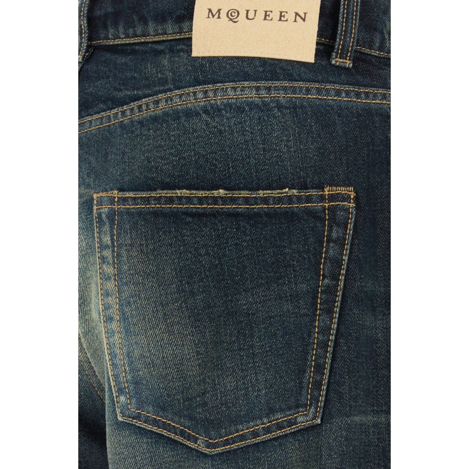 Alexander McQueen ALEXANDER MCQUEEN Denim Jeans New & Authentic (Men's size:US Size US 34 / EU 50 - 3 Thumbnail