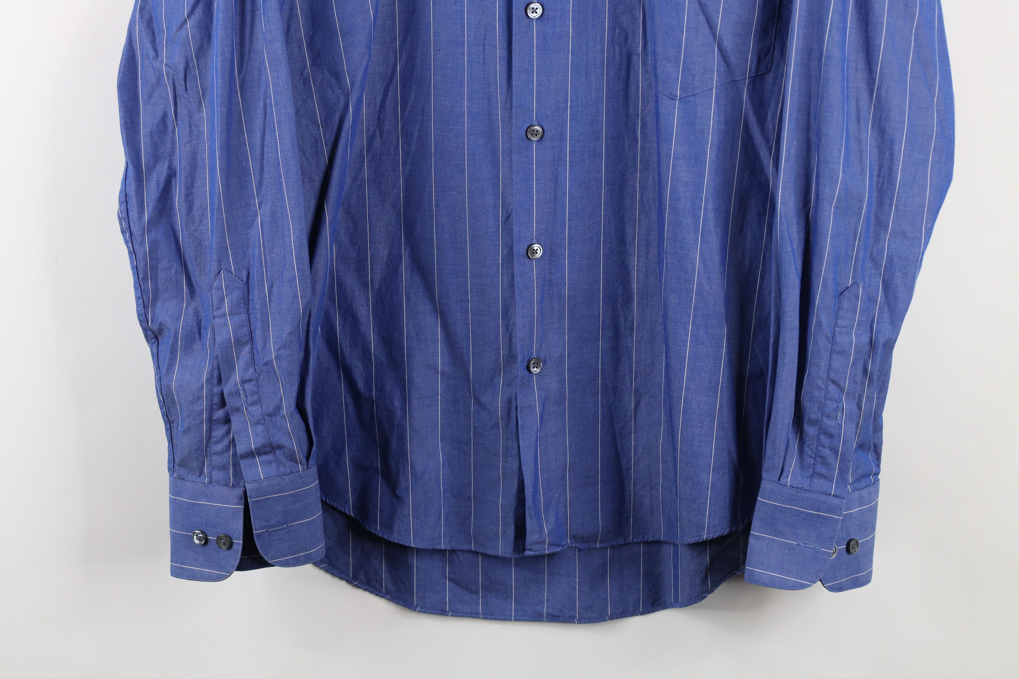 Vintage Vintage 90s Yves Saint Laurent Collared Button Shirt Size US M / EU 48-50 / 2 - 3 Thumbnail