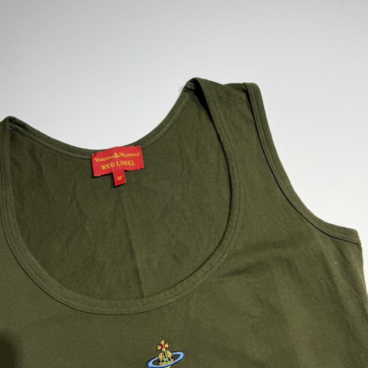 Vivienne Westwood Vivienne Westwood Red Label Orb Embroidered Tank Top Size M / US 6-8 / IT 42-44 - 4 Thumbnail