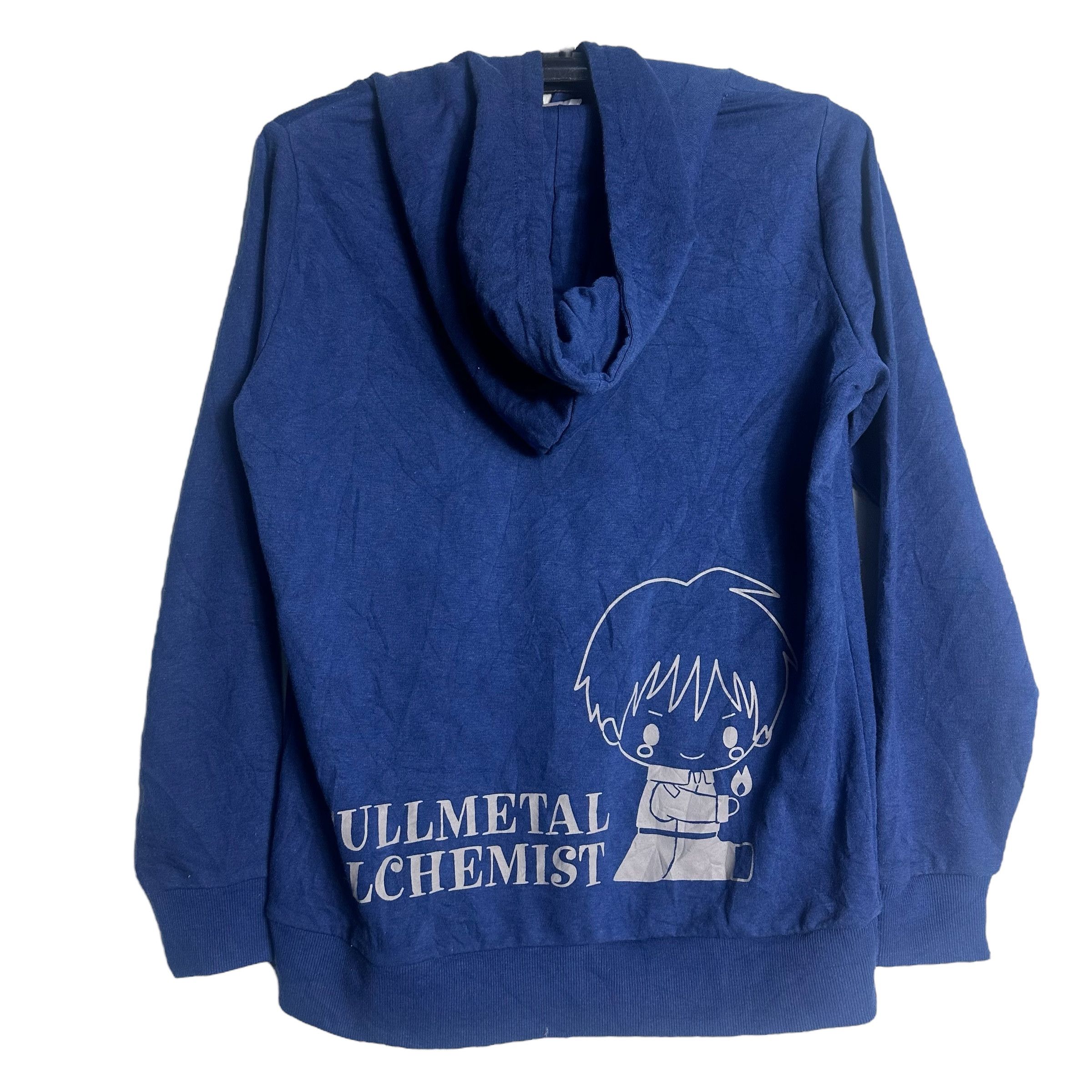 Anime 🔥🔥Vintage Fullmetal Alchemist Anime Hoodie Pullover Jacket Size US L / EU 52-54 / 3 - 1 Thumbnail