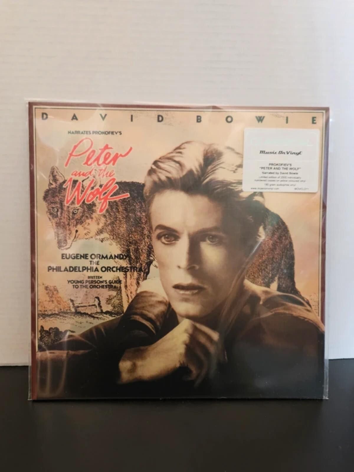 Other David Bowie Narrates Peter and the Wolf Limited Yellow Vinyl Size ONE SIZE - 1 Thumbnail