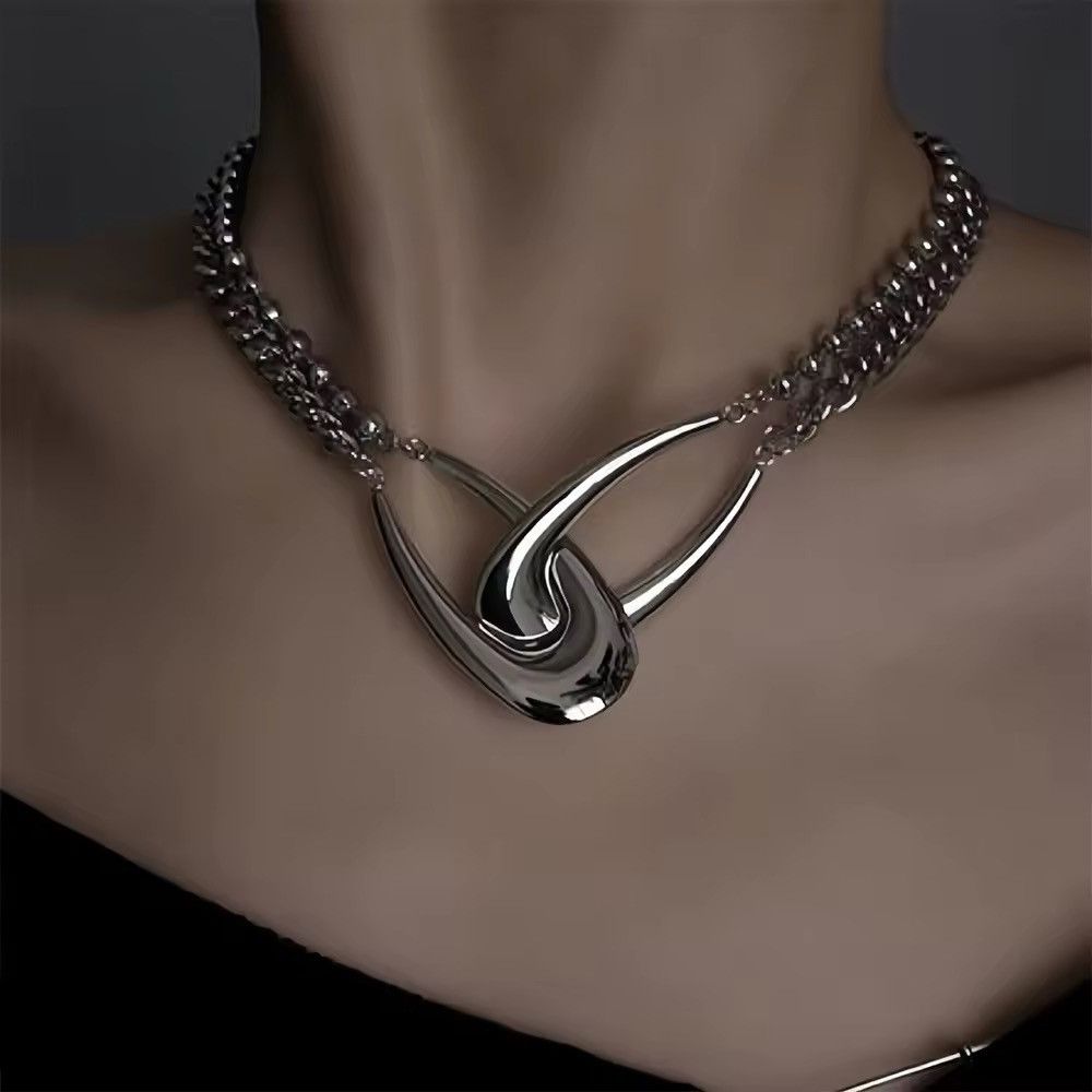 Jewelry Cyber y2k Chain Necklace Size ONE SIZE - 6 Thumbnail