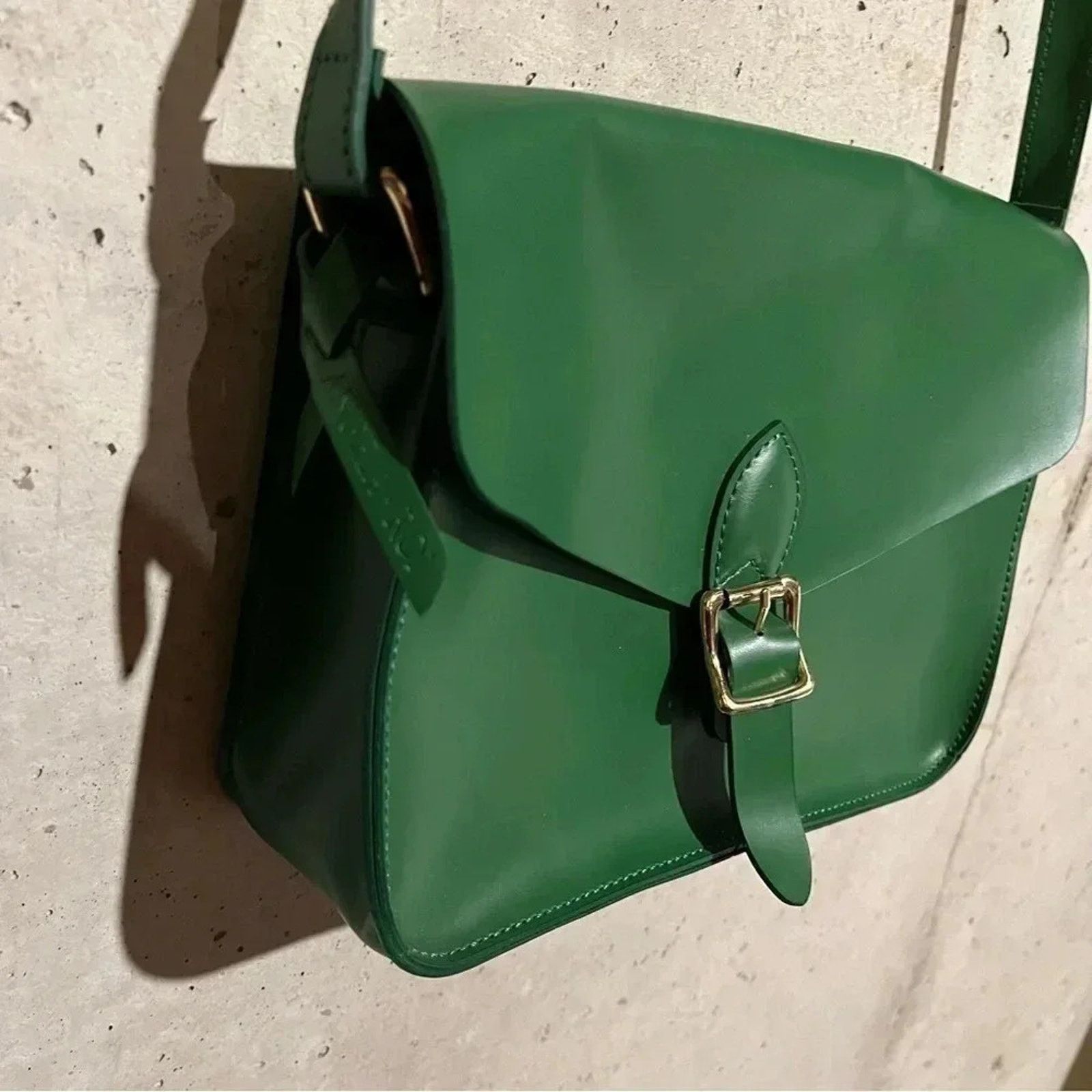 Other Angela Roi Green Crossbody Shoulder Handbag Flap Messenger Size ONE SIZE - 2 Thumbnail