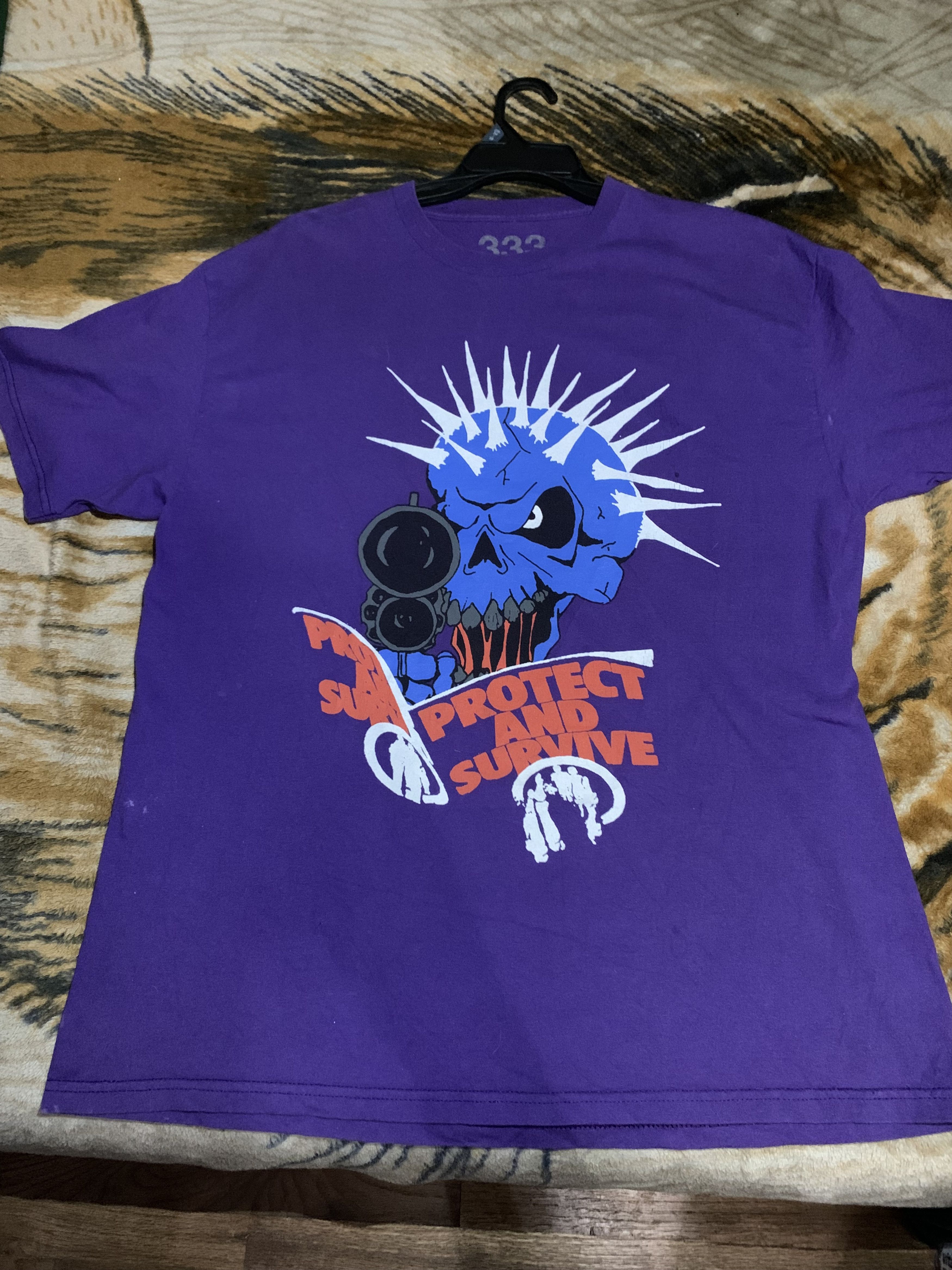 Half Evil Half Evil Protect & Survive T-Shirt Size US XL / EU 56 / 4 - 1 Thumbnail