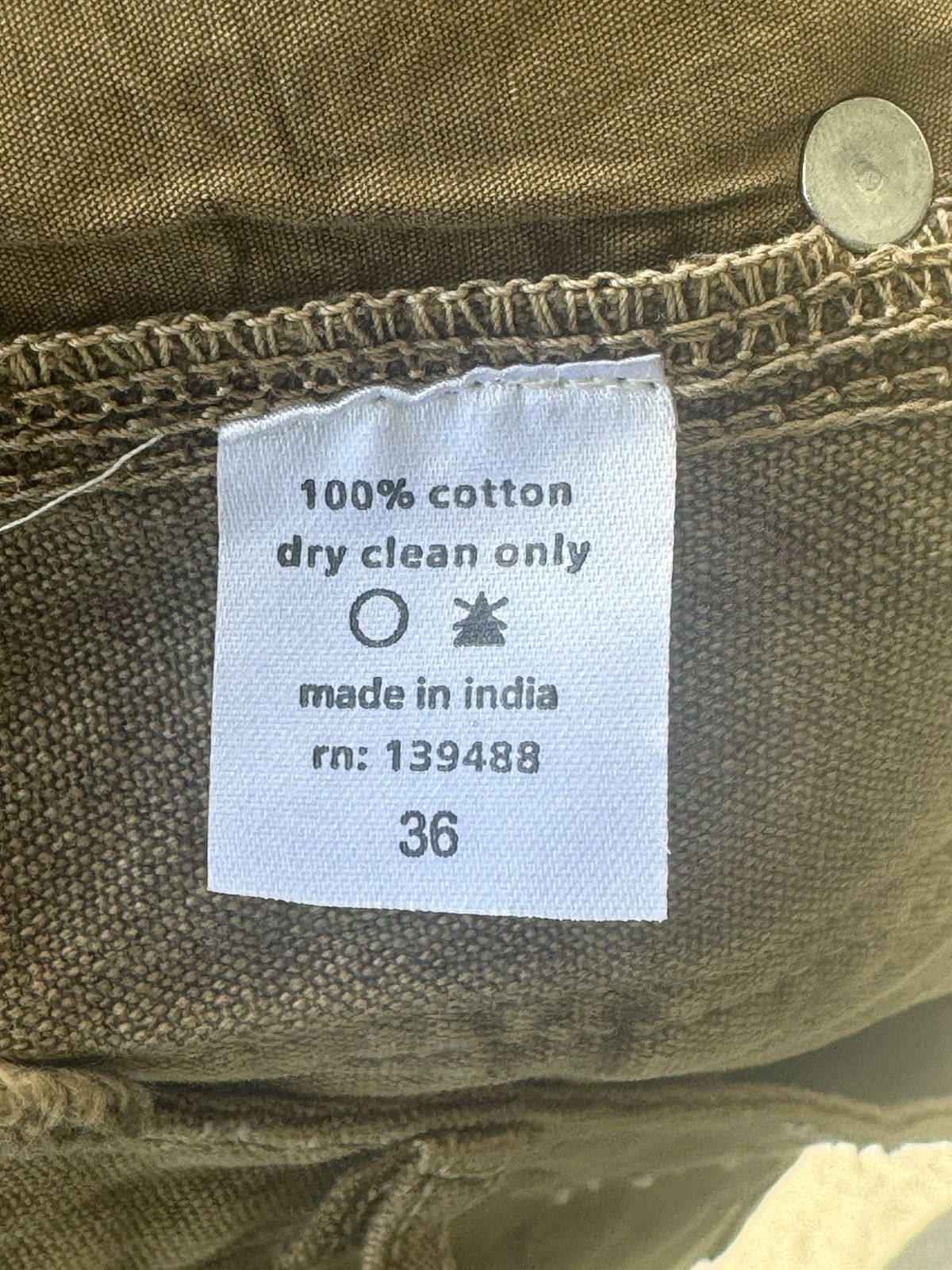 Carhartt × MNML × Vintage Double Knee Carpenter pants Size US 36 / EU 52 - 9 Thumbnail
