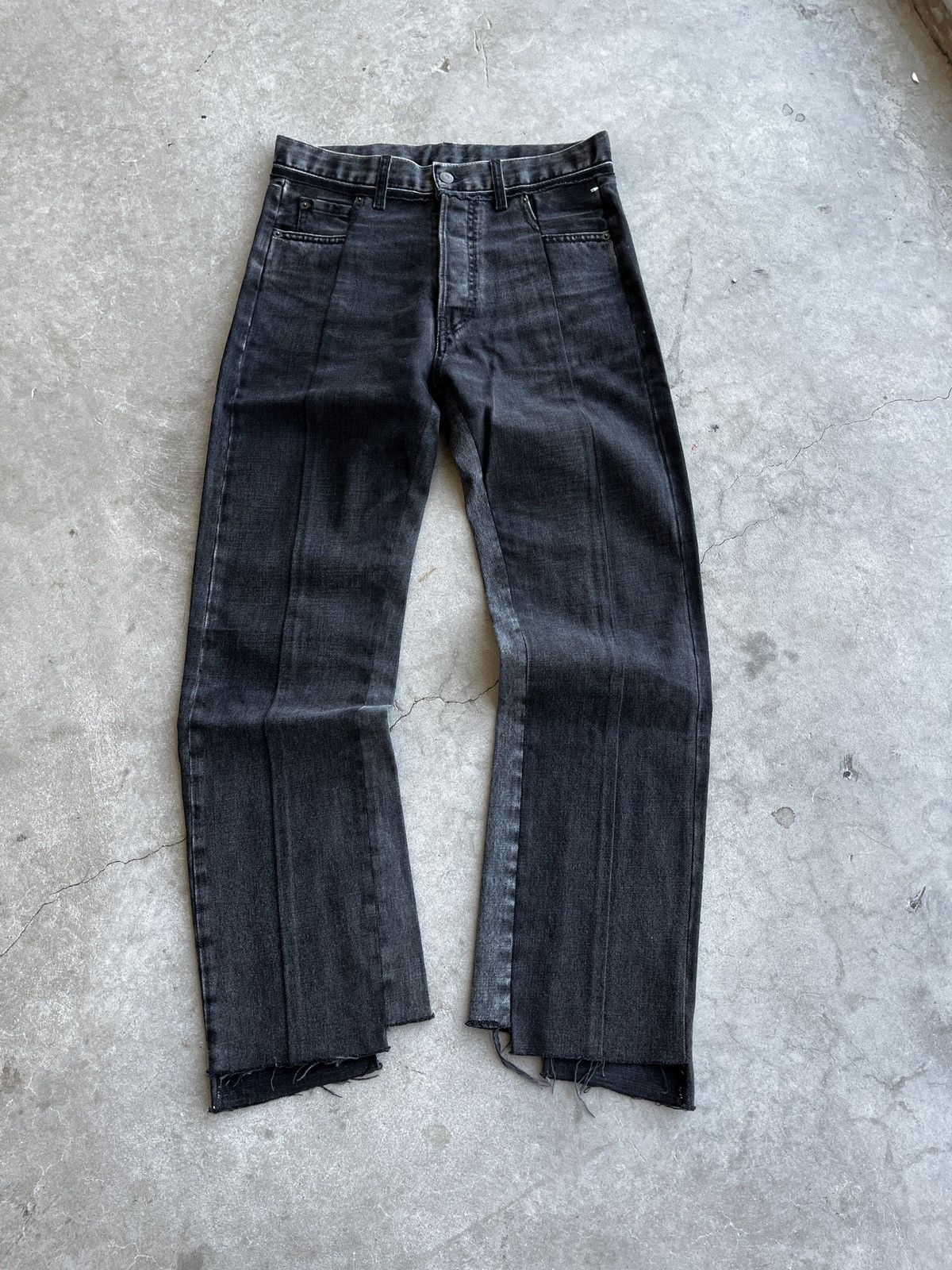Maison Margiela Maison Margiela AW20 Reworked Denim Jeans (unisex) Size US 31 - 4 Thumbnail