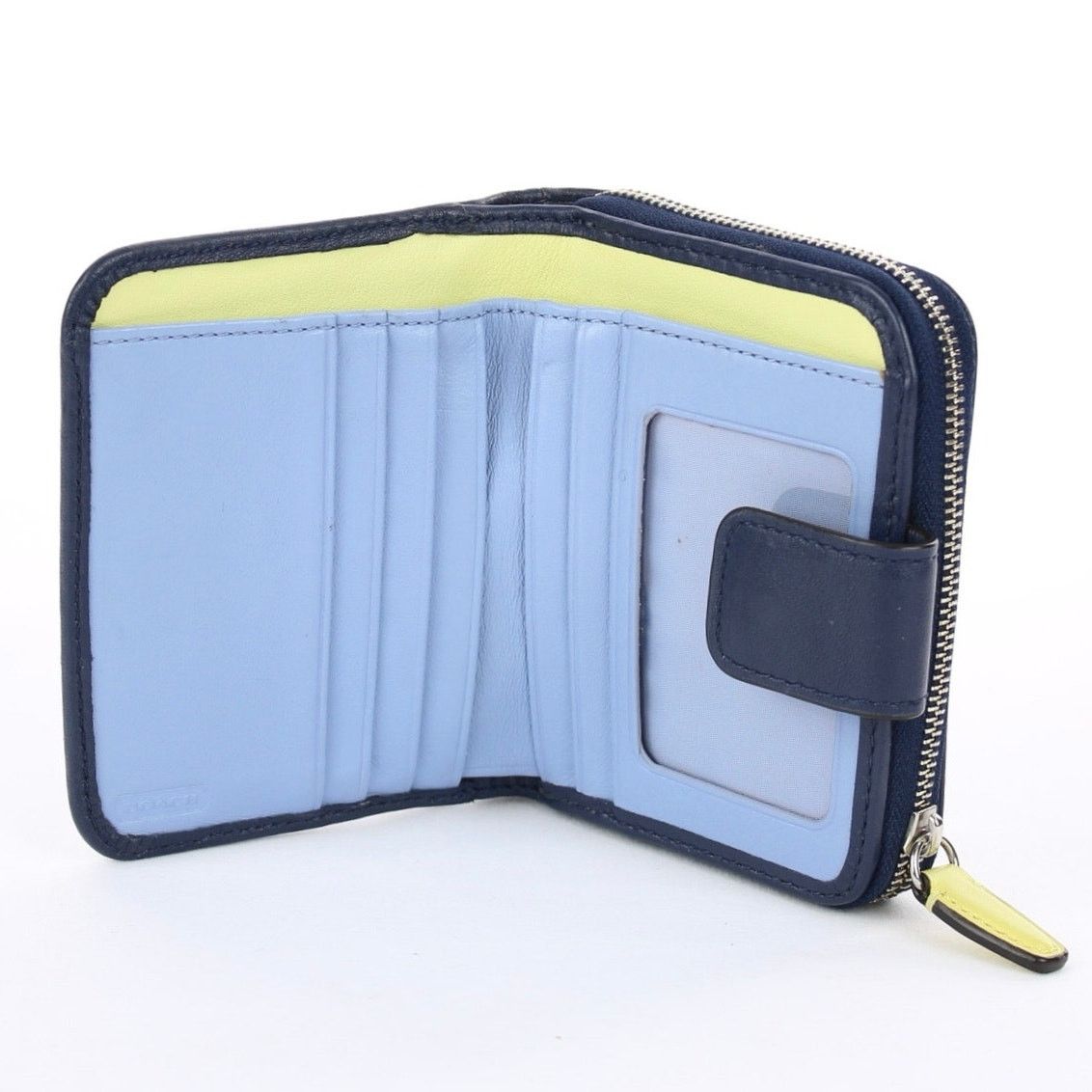 Coach Coach Colorblock Corner Zip Wallet Size ONE SIZE - 3 Thumbnail