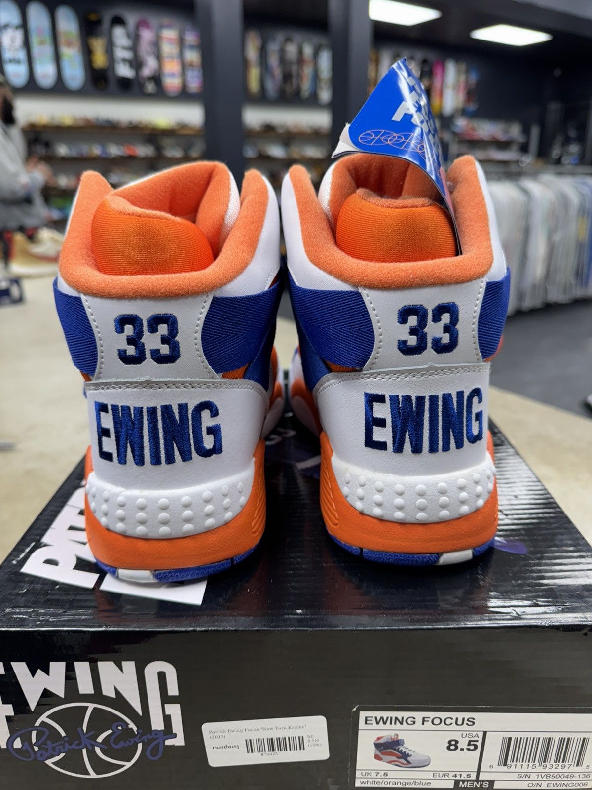 Ewing Athletics Patrick Ewing Focus “NY Knicks” 2012 Size US 8.5 / EU 41-42 - 3 Thumbnail