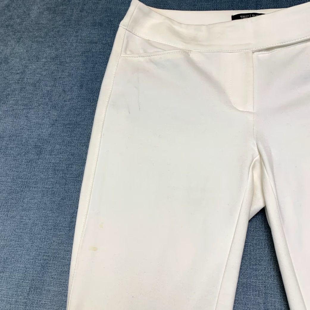 White House Black Market VINTAGE White House Black Market Chino Pants Womens 0R 30/32 Beige Bootcut Mid Rise 32 in Inseam Womens Size 25" / US 0 / IT 36 - 7 Thumbnail
