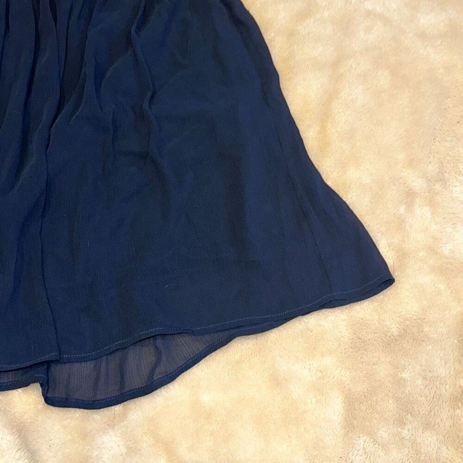 Hollister Hollister Navy Blue Elastic Waist Skirt | Sz M Size 30" / US 8 / IT 44 - 7 Thumbnail