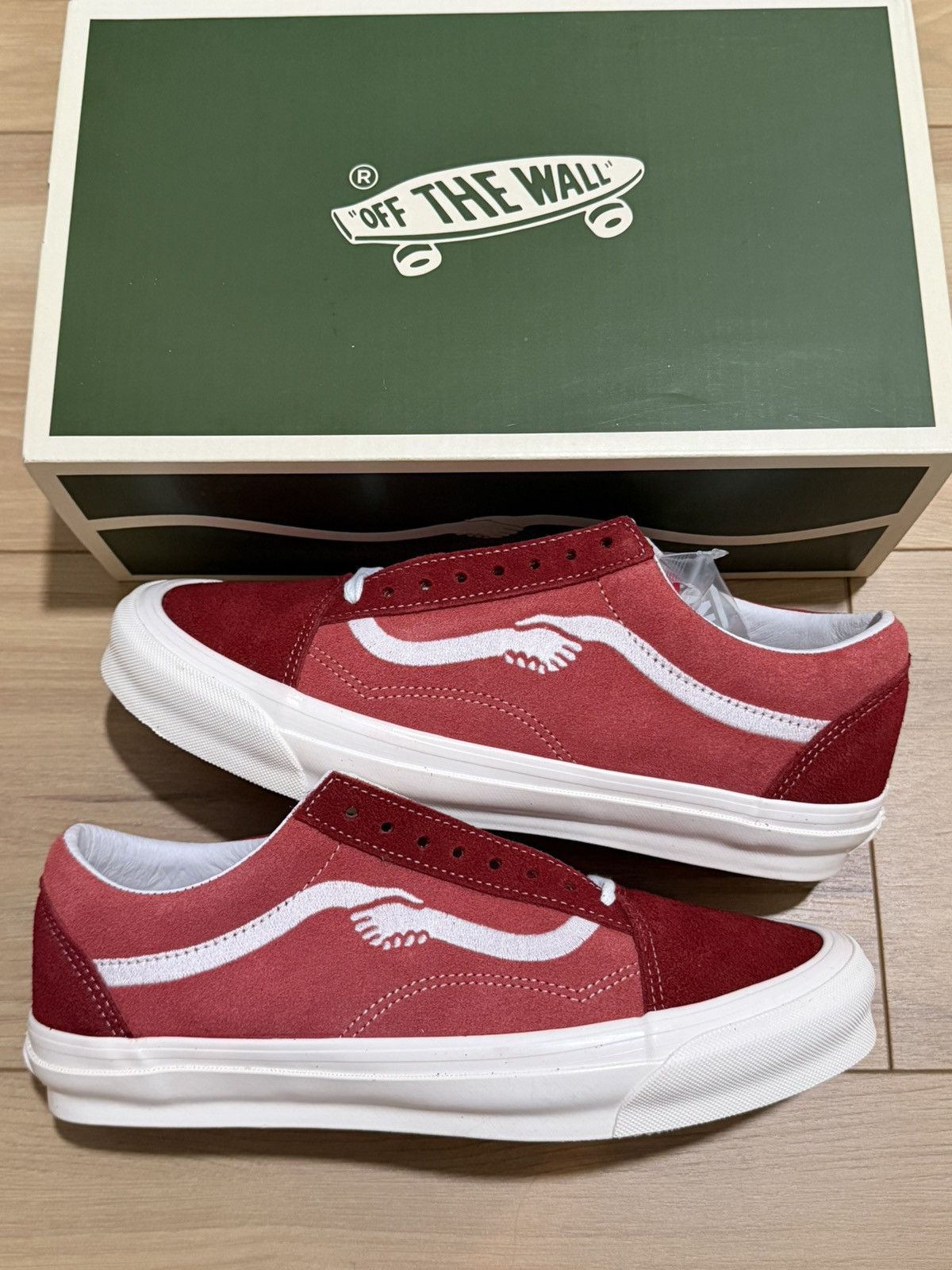 Notre × Vans Vans Notre Mars Red Marshmallow Size US 9 / EU 42 - 1 Thumbnail