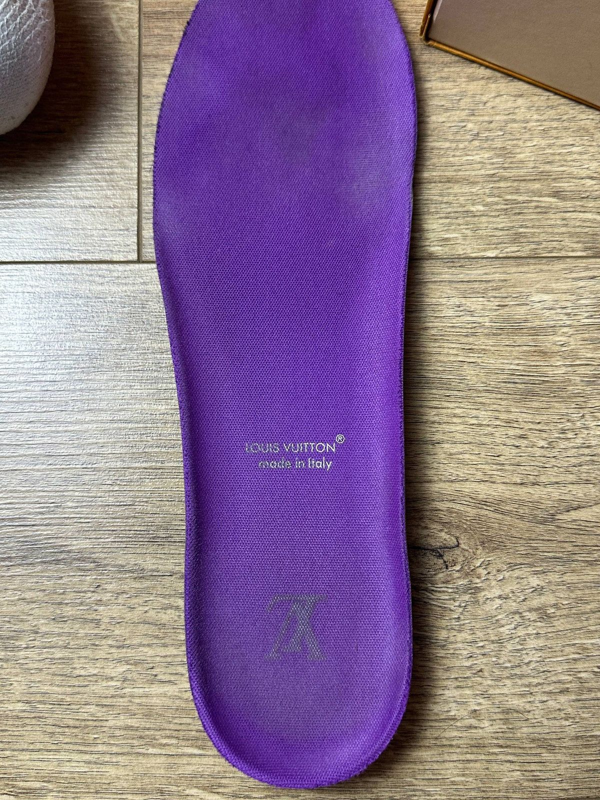 Louis Vuitton Louis Vuitton Trainer Purple Stripe Size US 10 / EU 43 - 6 Thumbnail