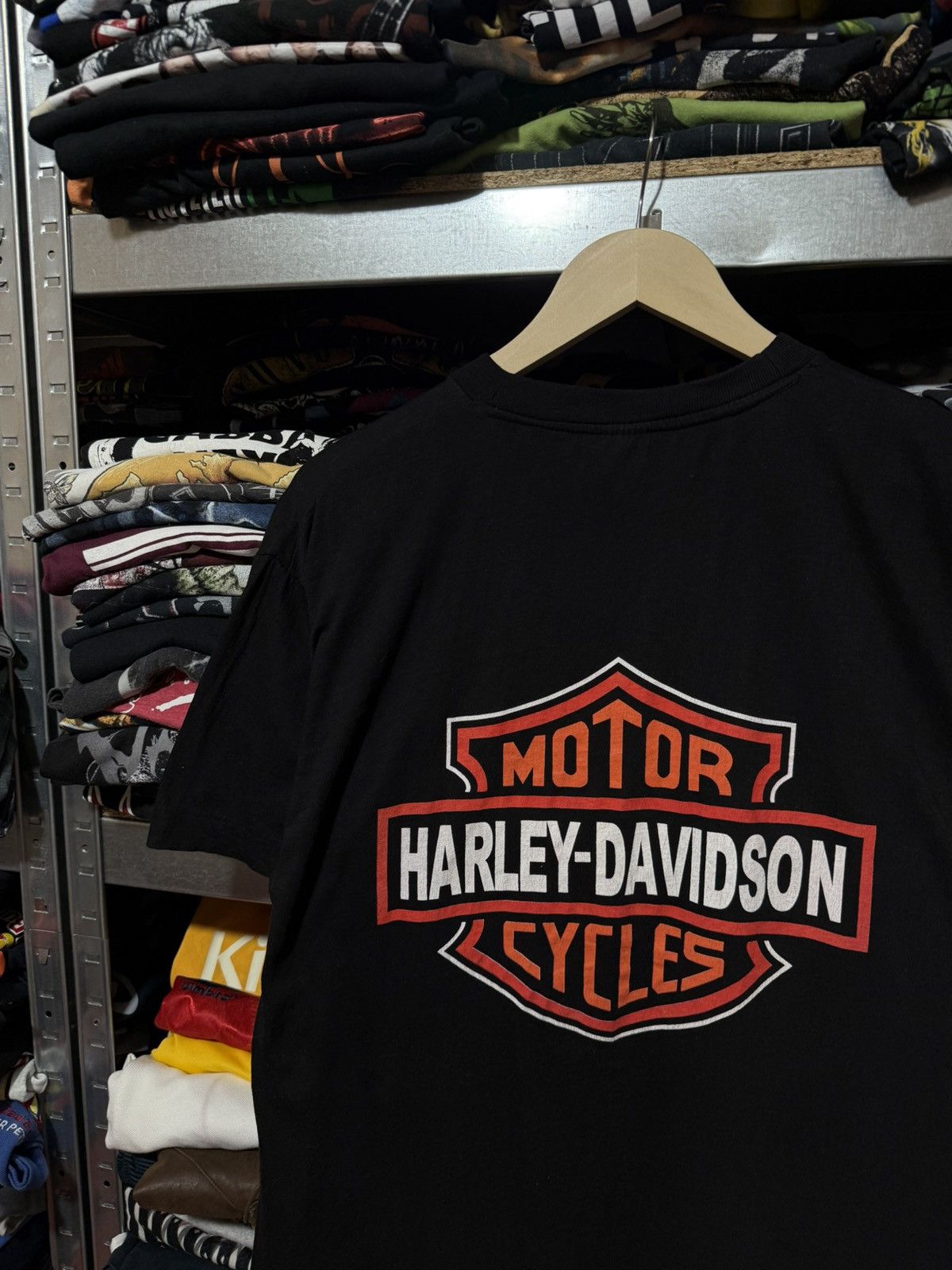 Vintage Vintage 90’s Harley-Davidson 3D Emblem Style Genuine T-Shirt Size US XL / EU 56 / 4 - 4 Thumbnail