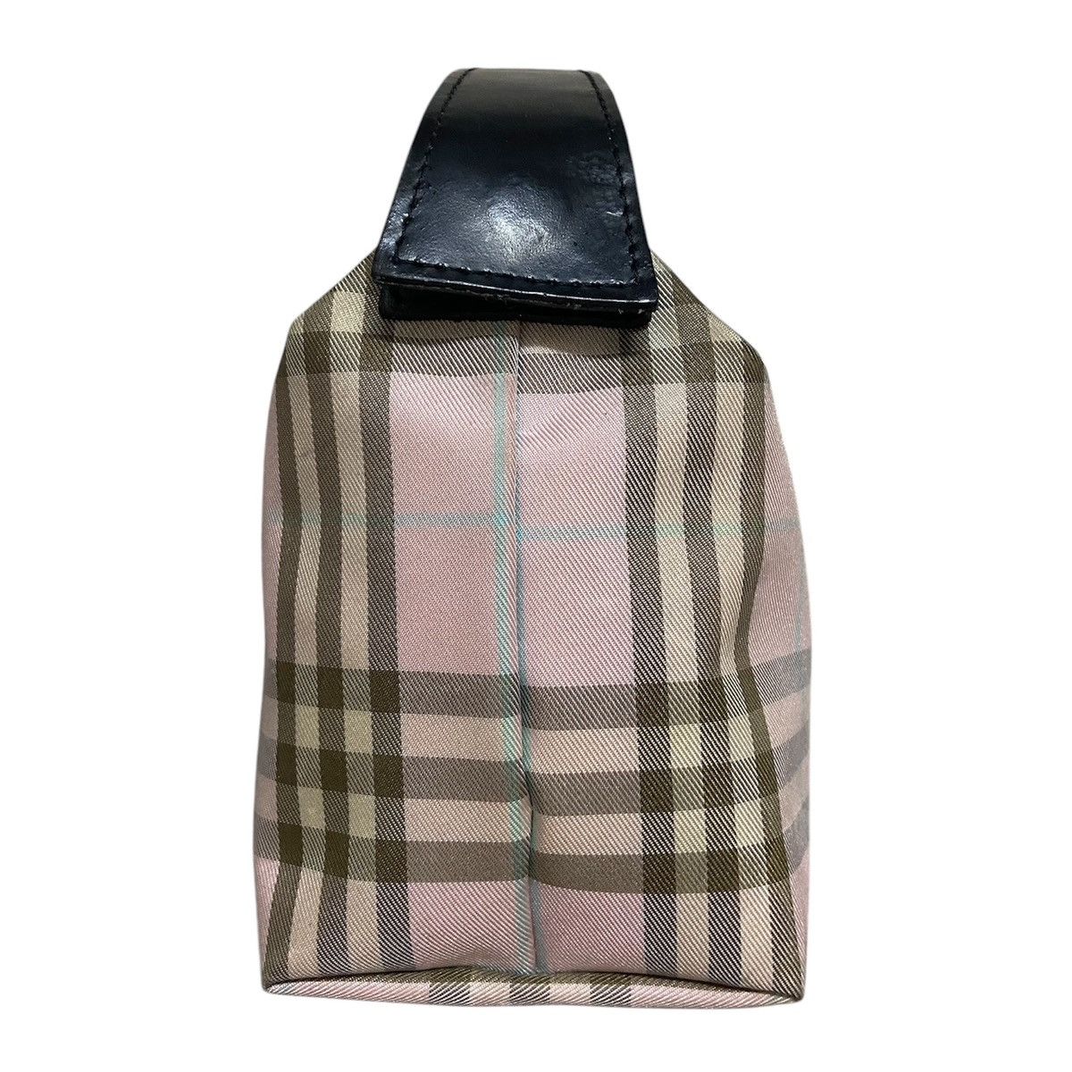 Burberry BURBERRY Nova Check Pouch Nylon Pink Size ONE SIZE - 4 Thumbnail