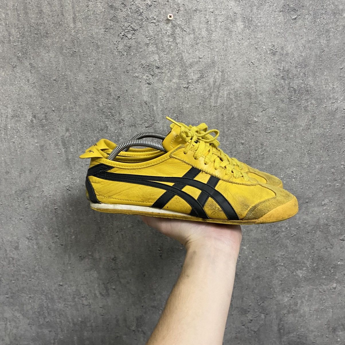 Asics RARE Vintage Asics Onitsuka Tiger Kill Bill Yellow Shoes Size US 8 / EU 41 - 1 Thumbnail