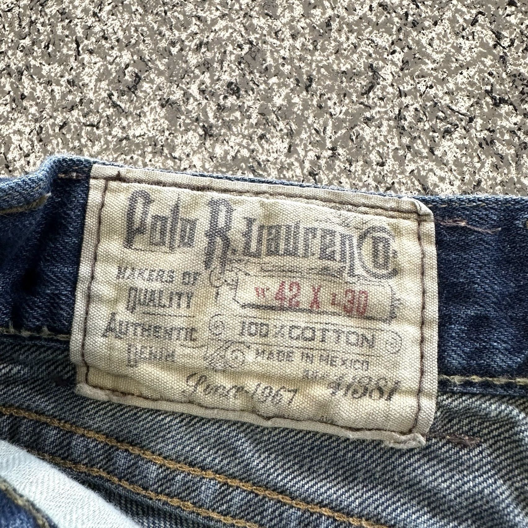 Polo Ralph Lauren Polo Ralph Lauren Jeans Jeans Hampton Straight 42x30 Blue Denim Cotton Polo Ralph Lauren Hampton Straight 42 Mens Blue Denim Cotton Jeans Size US XL / EU 56 / 4 - 4 Thumbnail