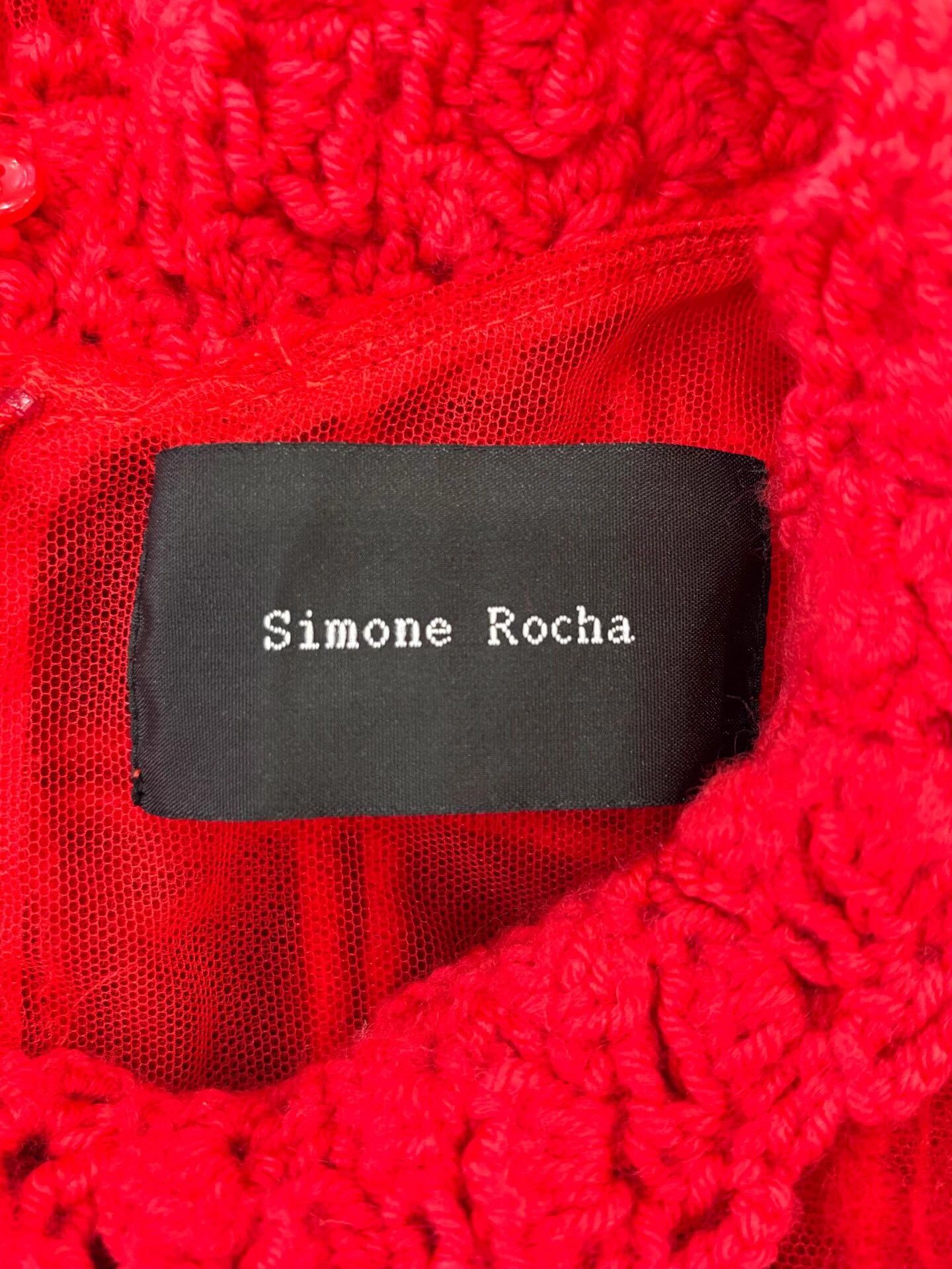 Simone Rocha Simone Rocha red plaid lace trim long dress UK12 Size M / US 6-8 / IT 42-44 - 5 Thumbnail