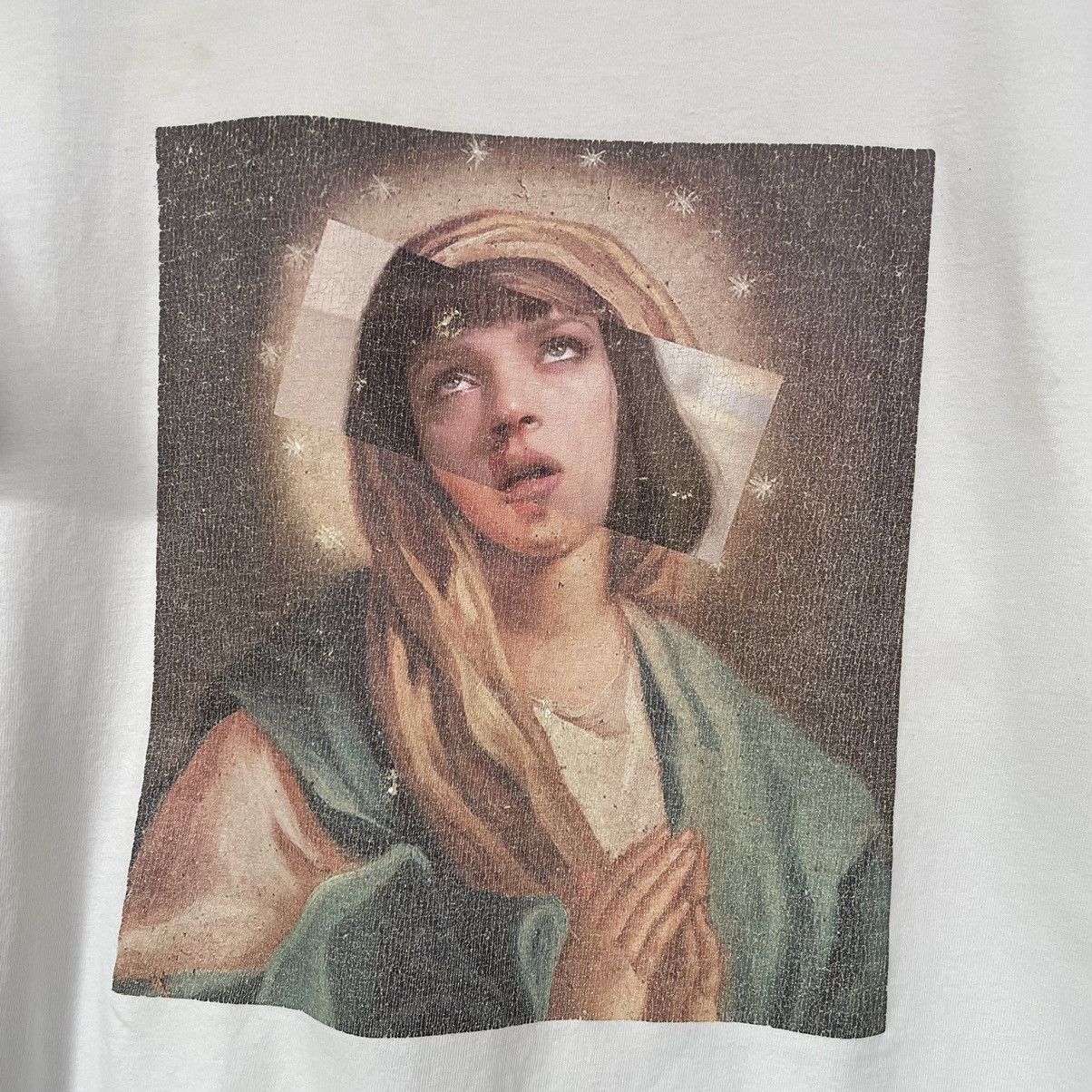 Other Heybig x Pulp Fiction Mia Wallace Mashup Poster T Shirt Size US L / EU 52-54 / 3 - 2 Thumbnail